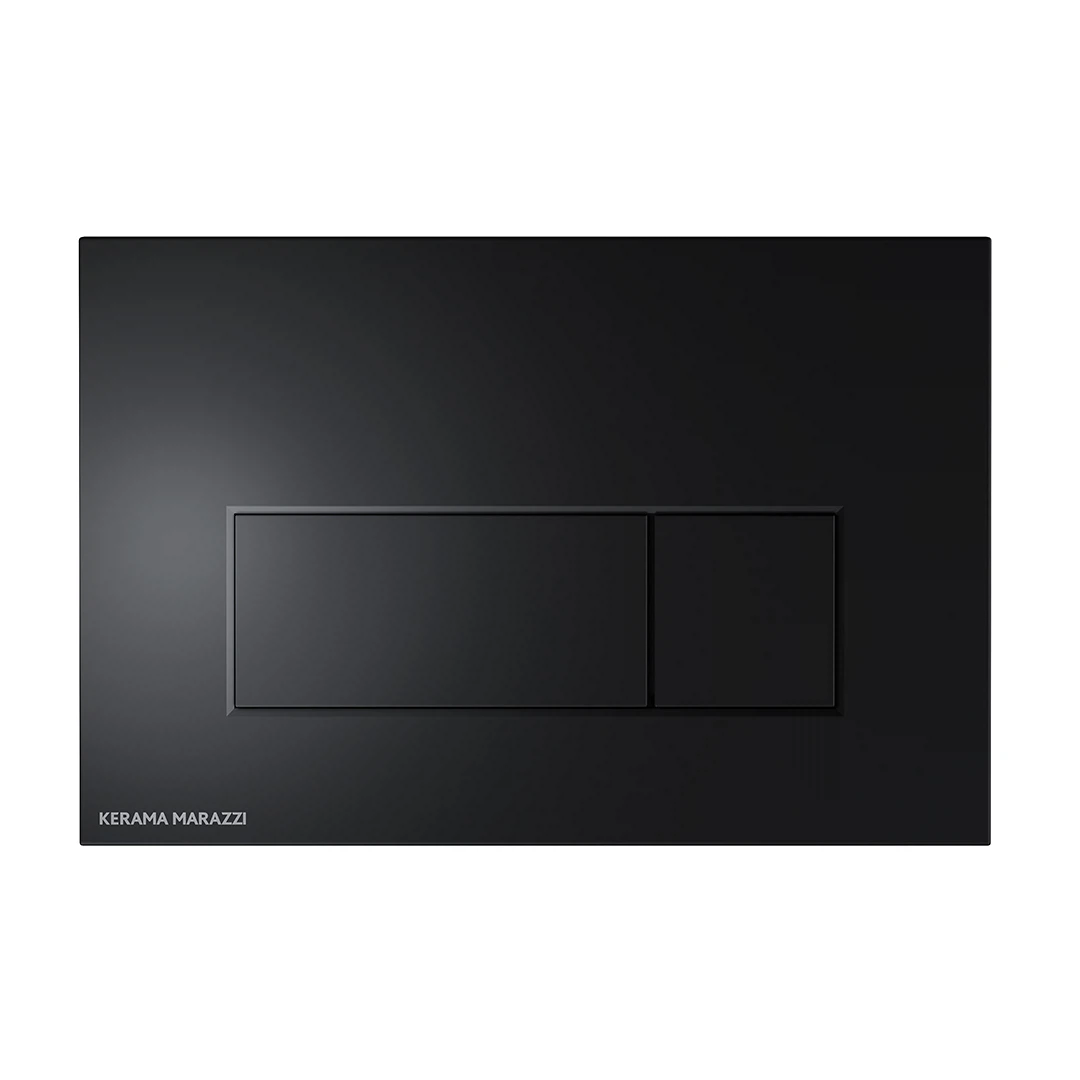 Изображение товара Кнопка управления для скрытых систем инсталляции Kerama Marazzi черный-мат