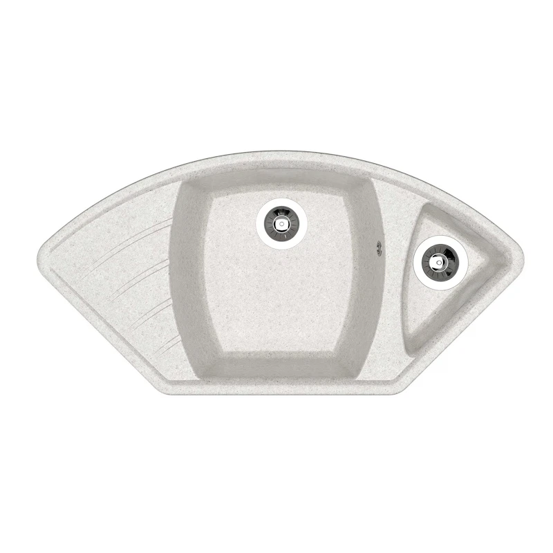 Изображение товара Кухонная мойка Dr. Gans ГАБИ 25.050.E1015.408, серый, искусственный мрамор