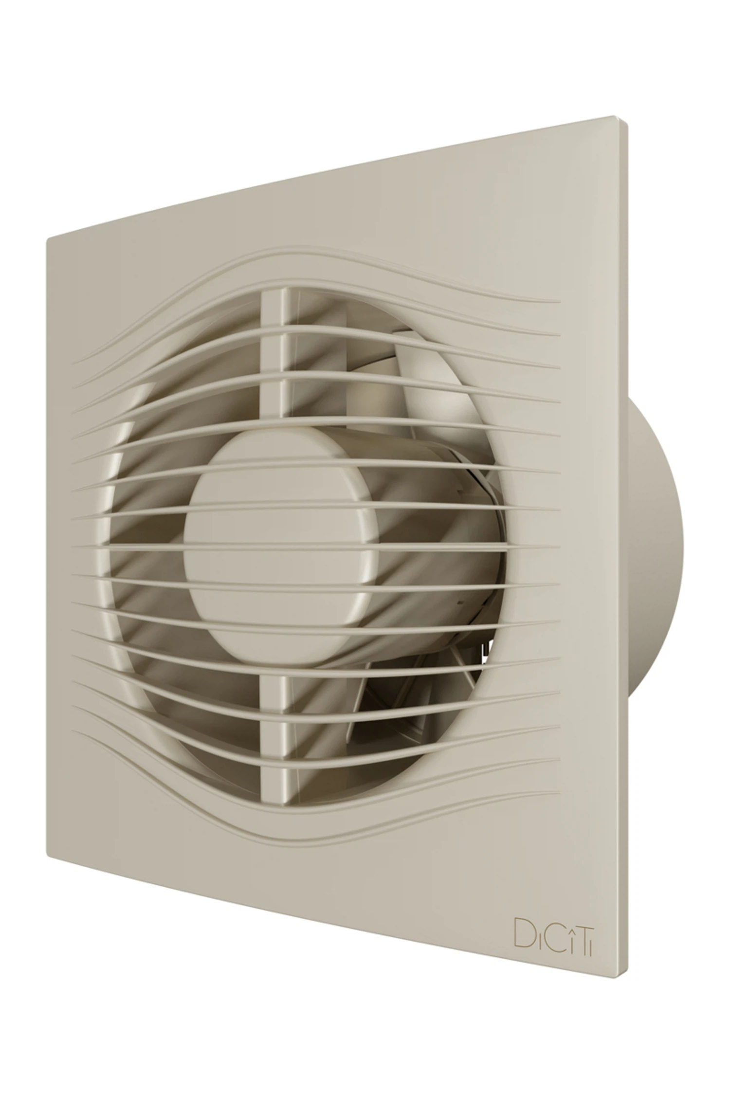 Изображение товара Вентилятор вытяжной осевой SLIM 5C Ivory 125мм с обратным клапаном