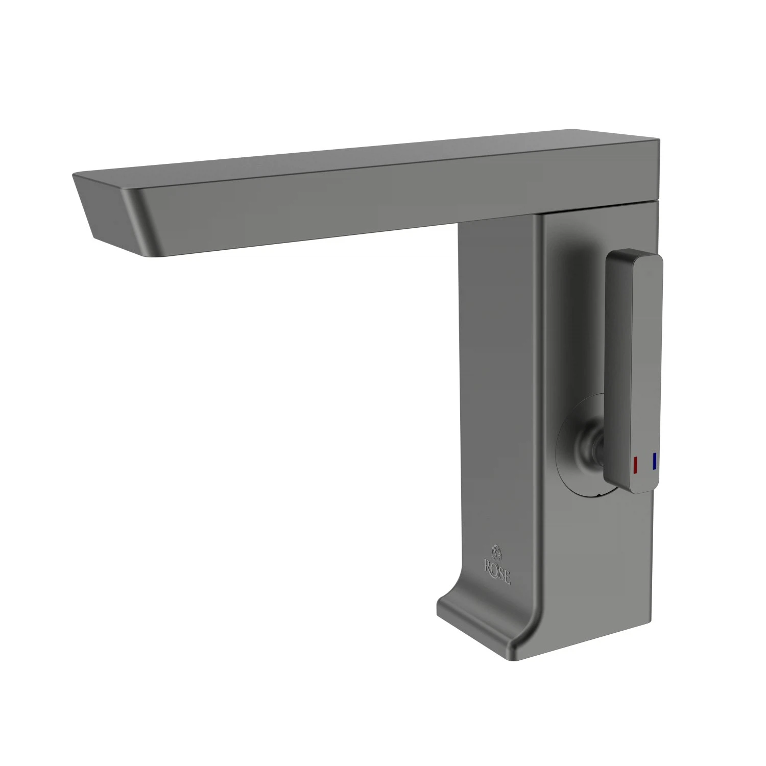 Изображение товара Смеситель для раковины Rose R18T R1801T, оружейная сталь