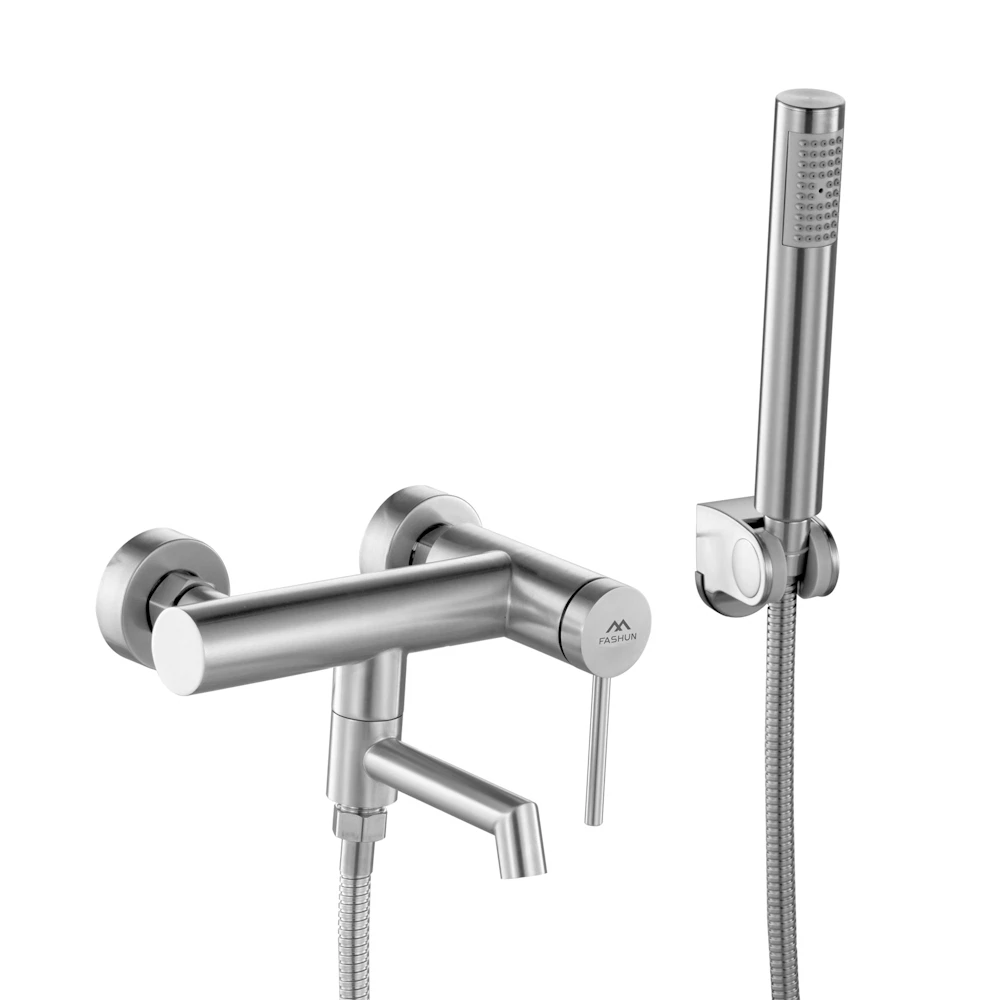 Изображение товара Смеситель для ванны FASHUN A53033, сатин