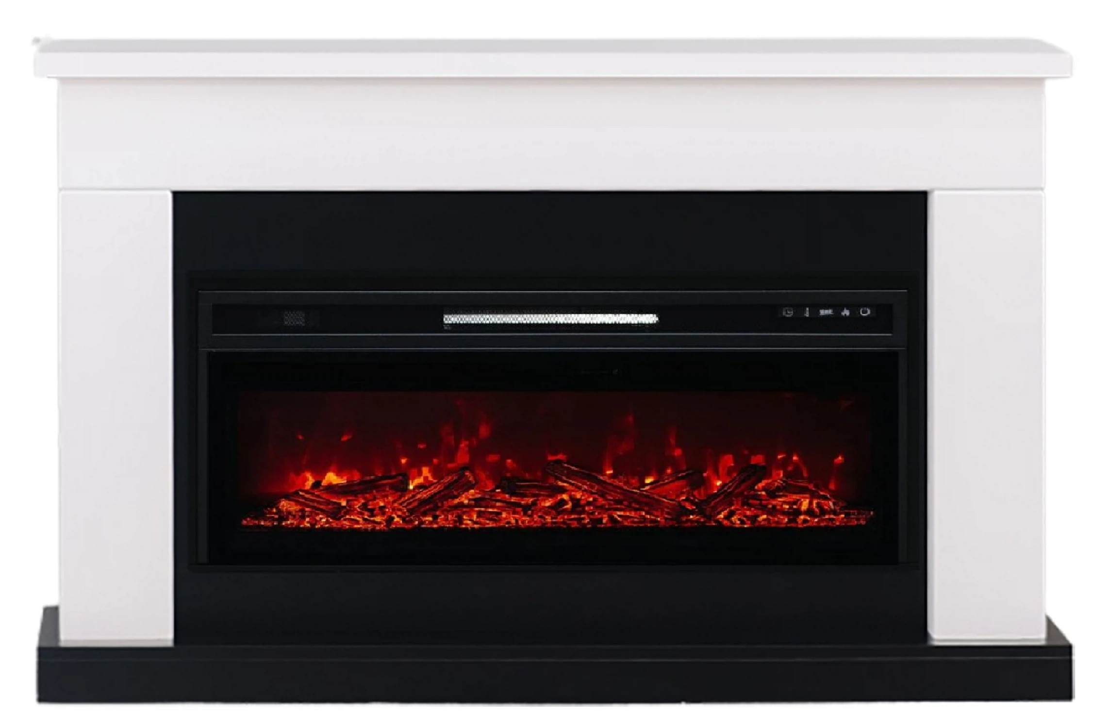 Изображение товара Каминокомплект Bolton с очагом Pulsar 38 белый с черным