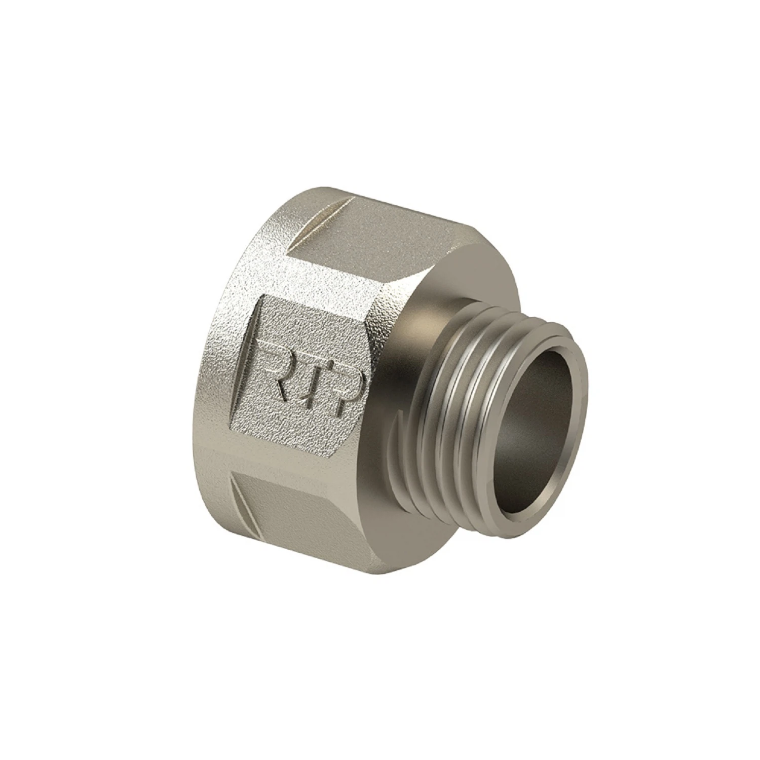 Изображение товара Переходник латунь 1х3/4 внутренний наружный никель RTP