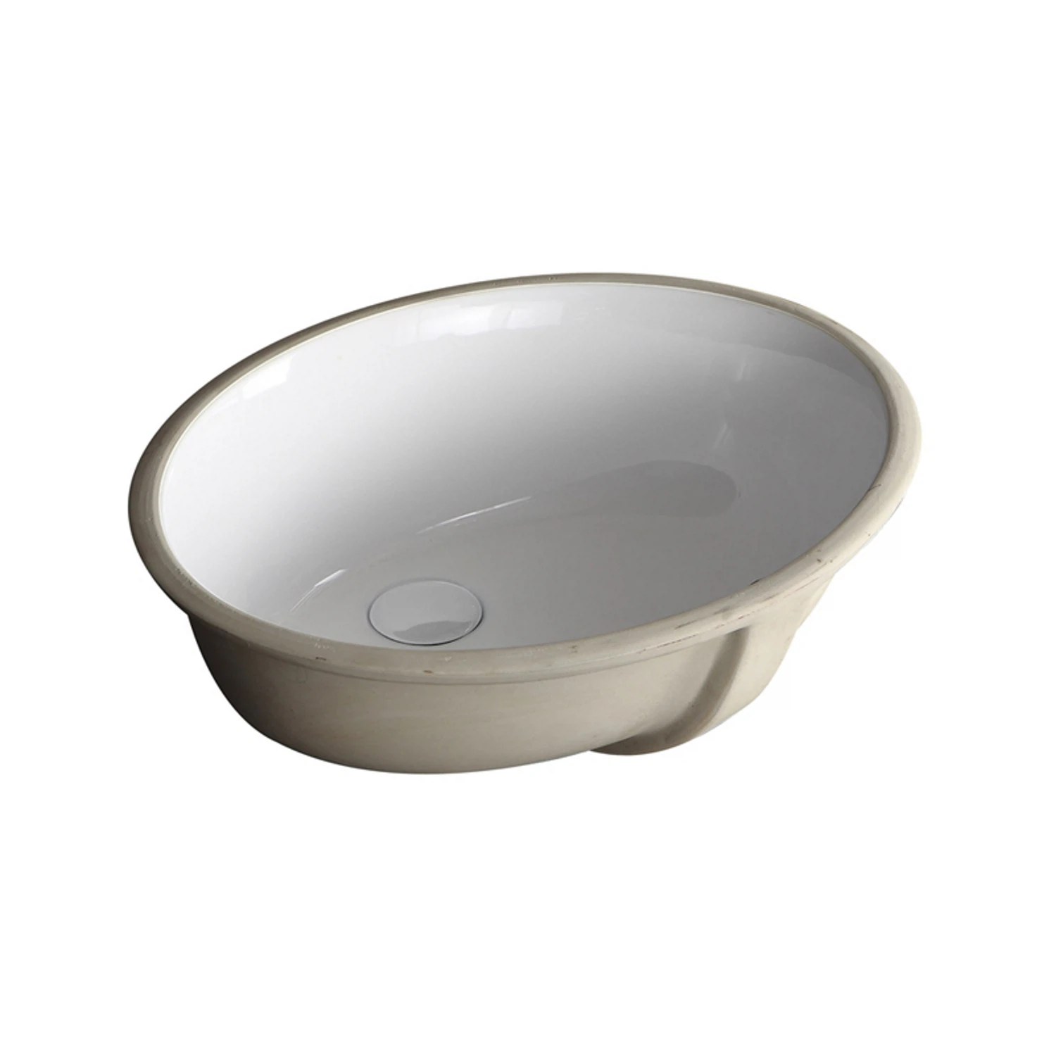 Изображение товара Встраиваемая раковина Azario AZ908-20 овальной формы для ванной комнаты