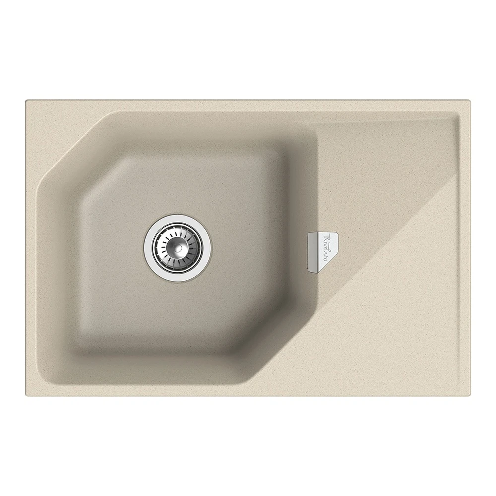 Изображение товара Кухонная мойка Rivelato LOCUS LS-75, темно-бежевый, кварц