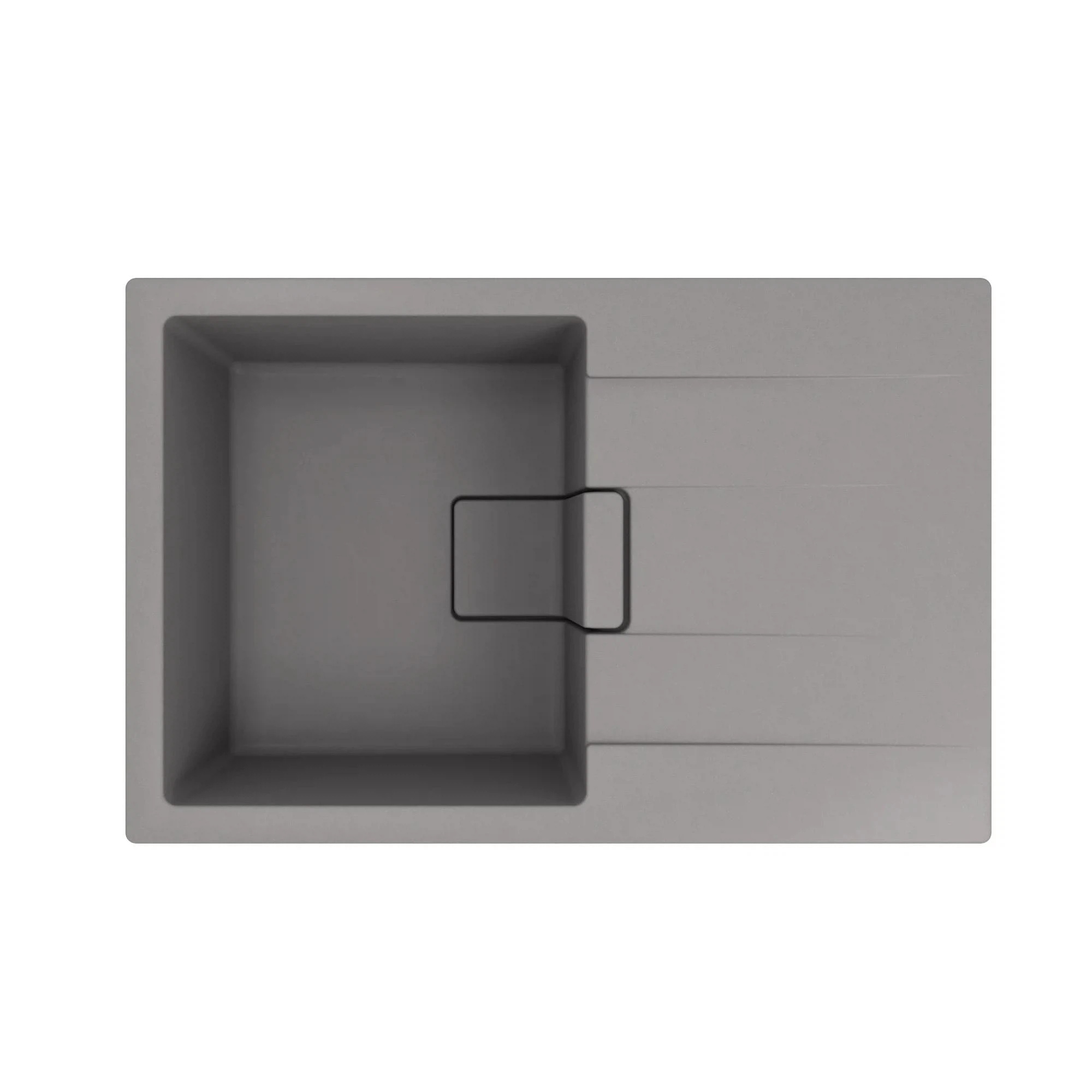 Изображение товара Кухонная мойка Florentina РИВЬЕРА 20.480.C0780.307, серый шёлк, кварц