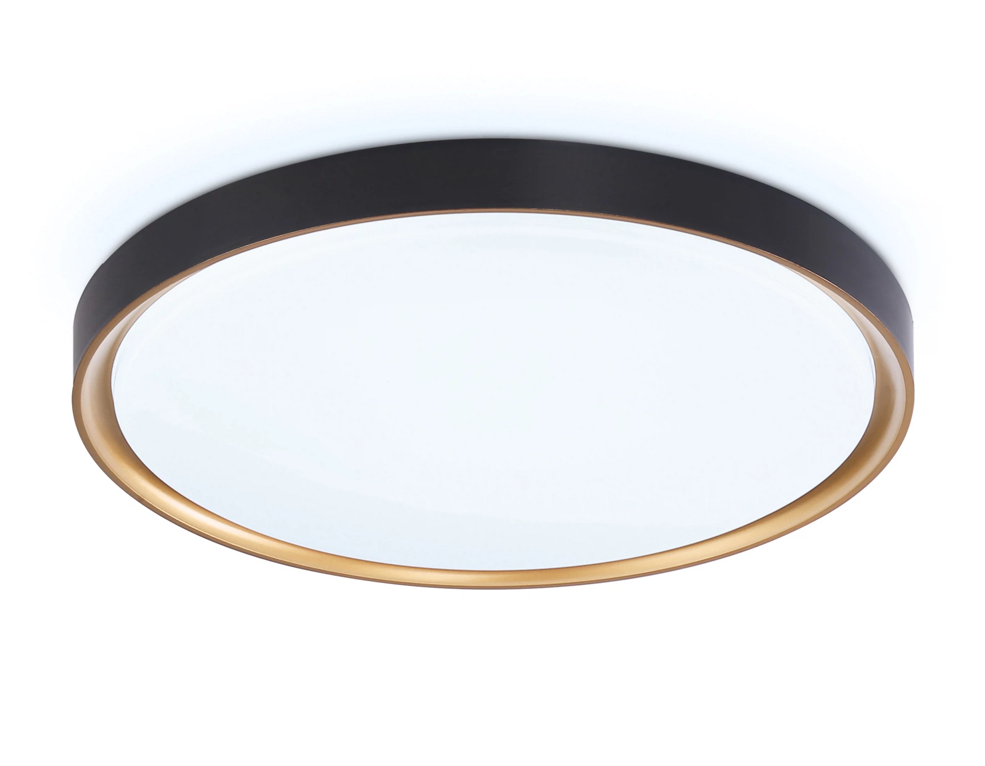 Изображение товара Потолочный светодиодный светильник FZ1249 AMBRELLA LIGHT черный/золото IP54 45W 5000K D480*60 (Без ПДУ)