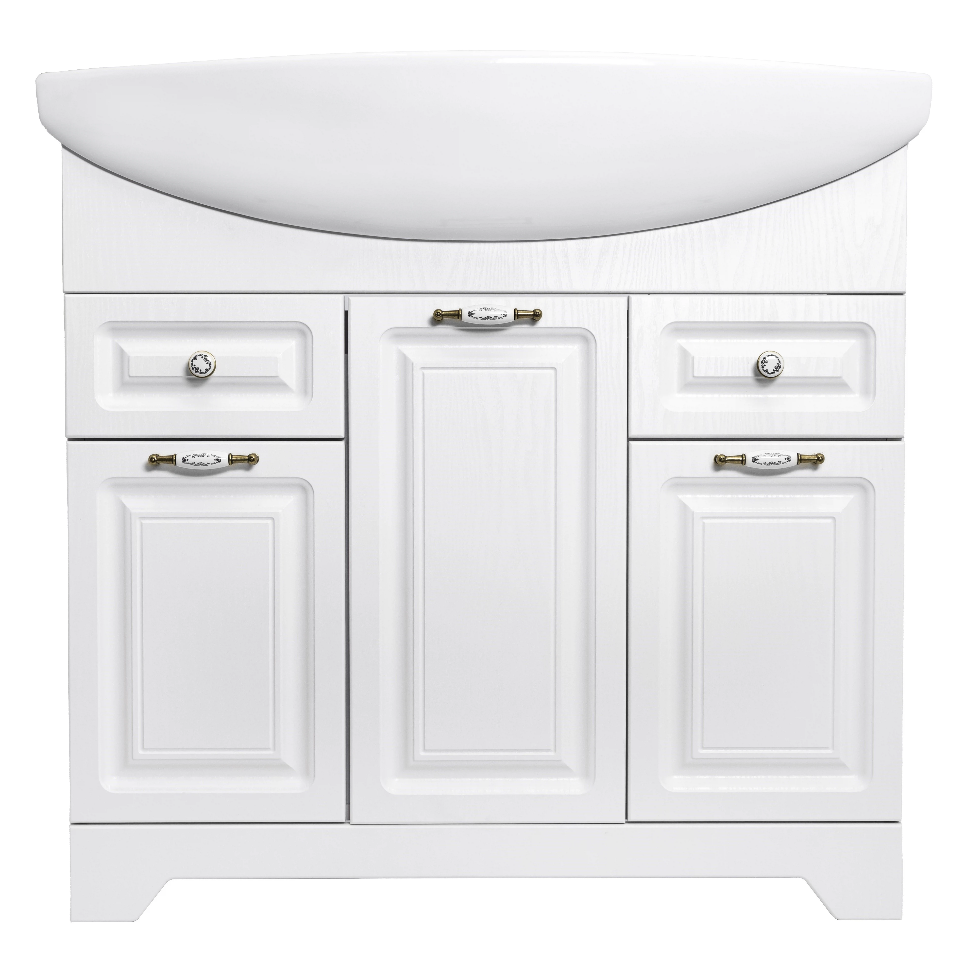 Изображение товара Тумба "Кармела 105", ольха белая, Элеганс 105, Stella Polar, SP-00001149