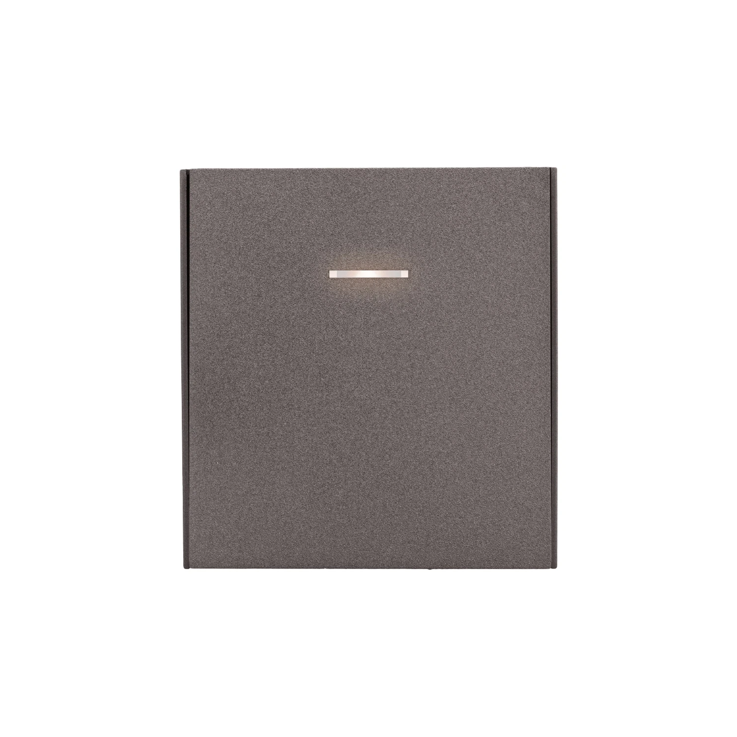 Изображение товара Выключатель проходной одноклавишный с подсветкой Kranz серия STRONG 10А серый