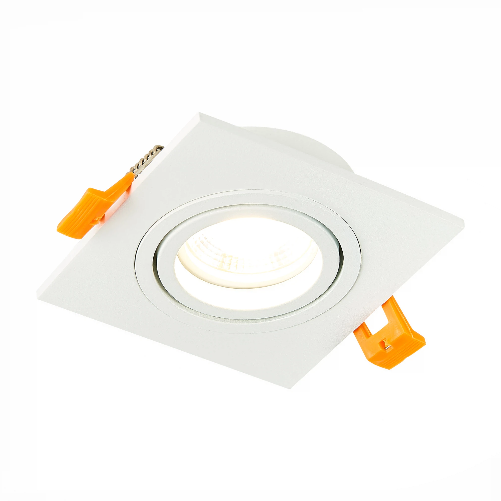 Изображение товара Встраиваемый светильник GU10 1х50W белый нейтральный для потолков