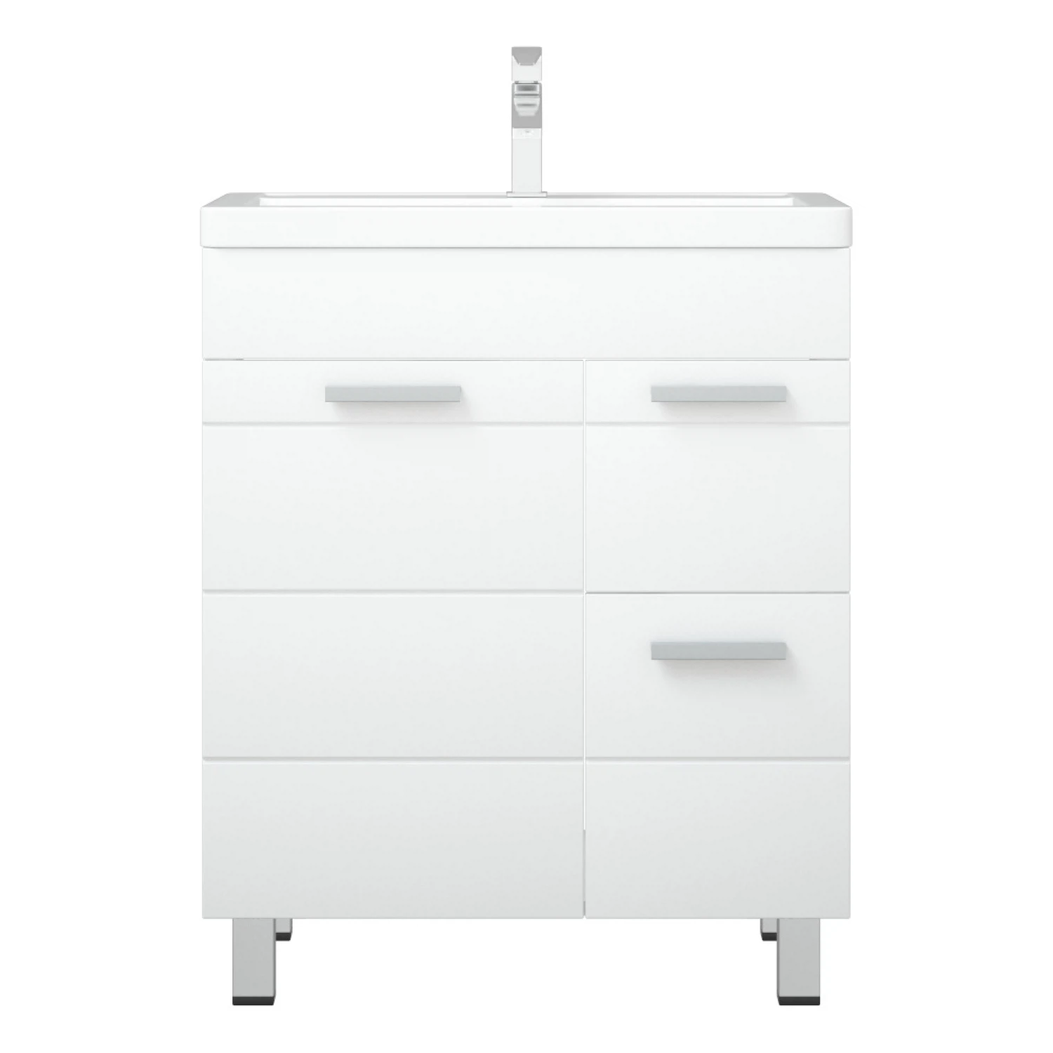 Изображение товара Тумба под раковину Денвер 70 Z2 белая Corozo, влагостойкая, 70 см