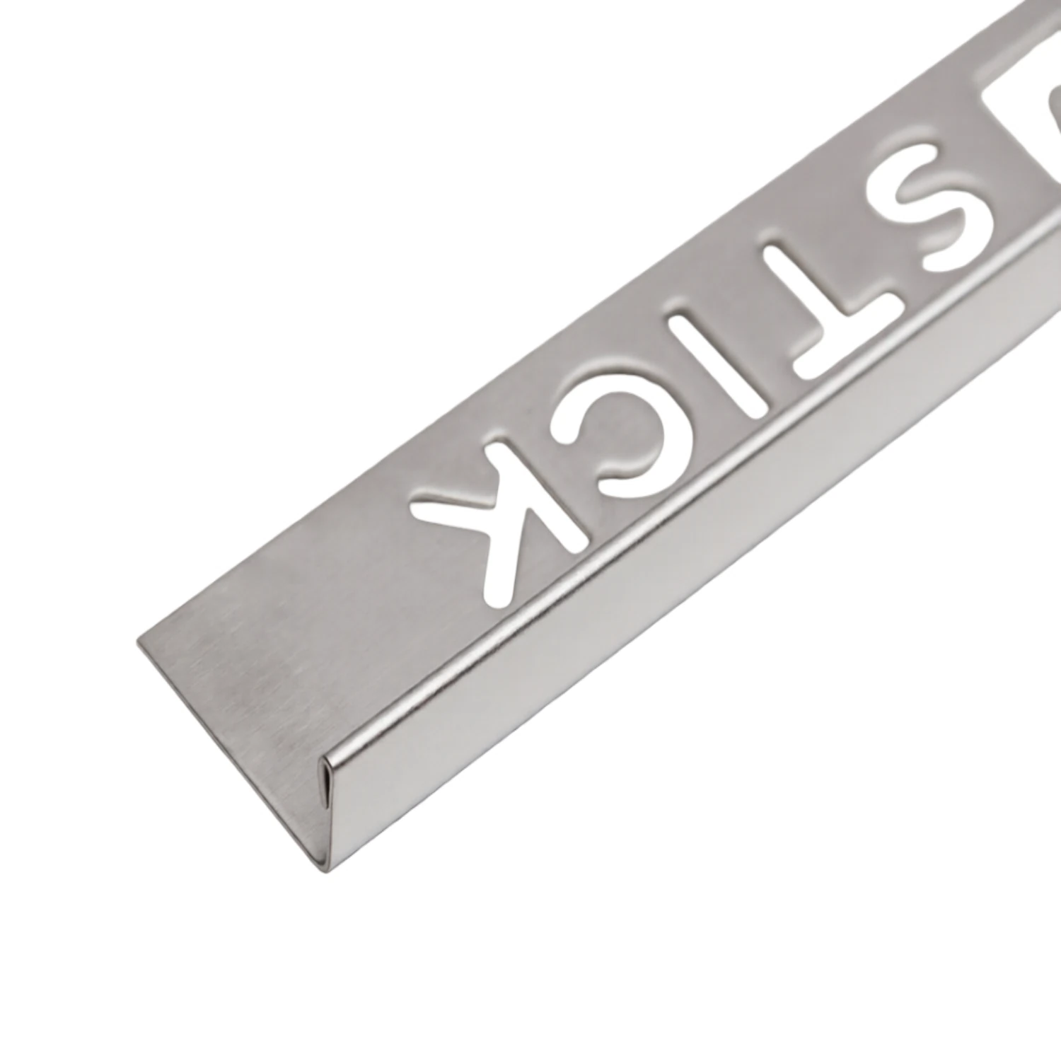 Изображение товара Профиль для внешнего угла 10 мм нержавеющая сталь 2 7 м для плитки Волшебная Палочка