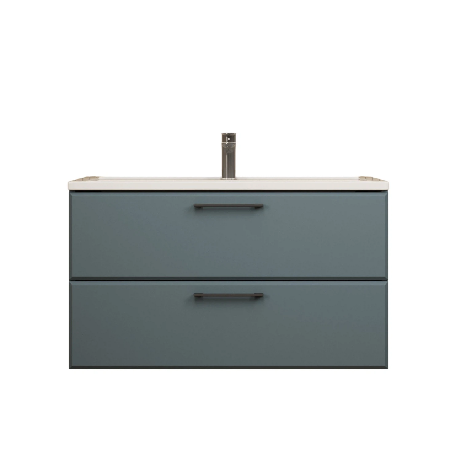 Изображение товара Тумба под раковину Uperwood Foster NEW 90 см, подвесная, серый графит