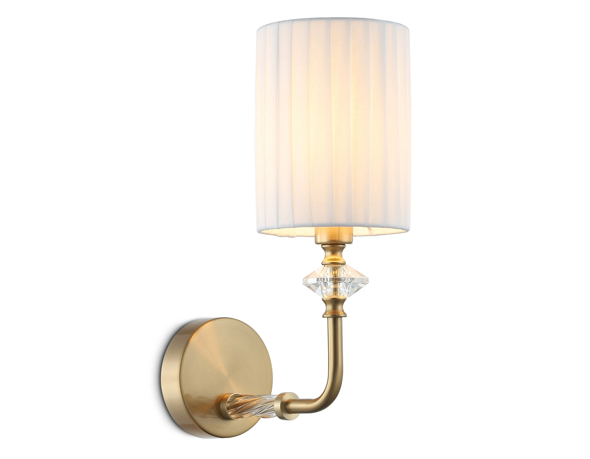 Изображение товара Настенный светильник LH71506 AMBRELLA LIGHT латунь/белый матовый E14 max 40W 230*120*310