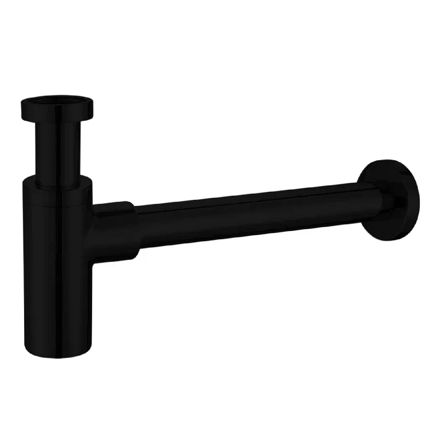 Изображение товара Сифон для раковины Rose RS22H, черный