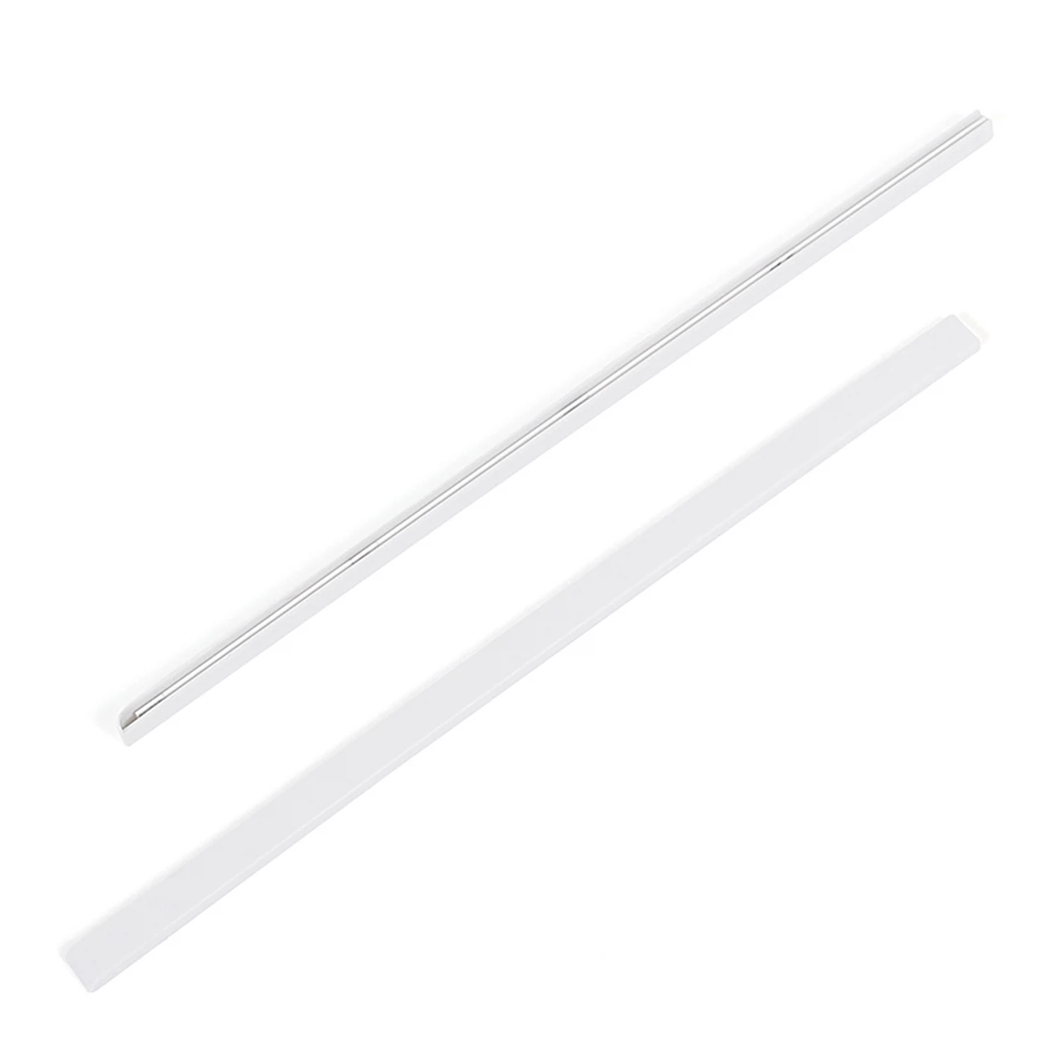 Изображение товара Декоративные заглушки на кронштейны Larvij 421x17x8 мм белый 2 шт