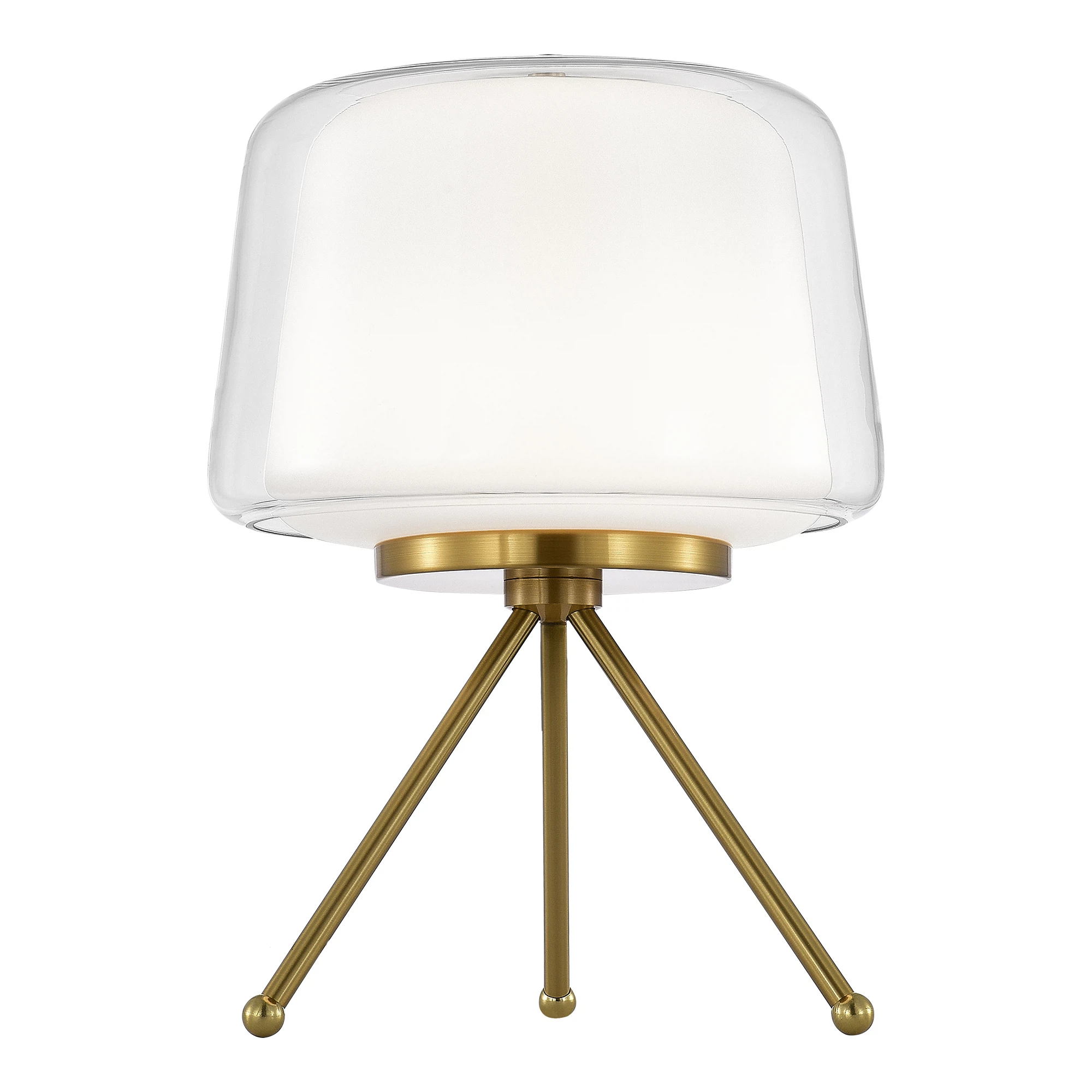 Изображение товара Прикроватная лампа ST-Luce Латунь/Белый с LED 16W стильная современная