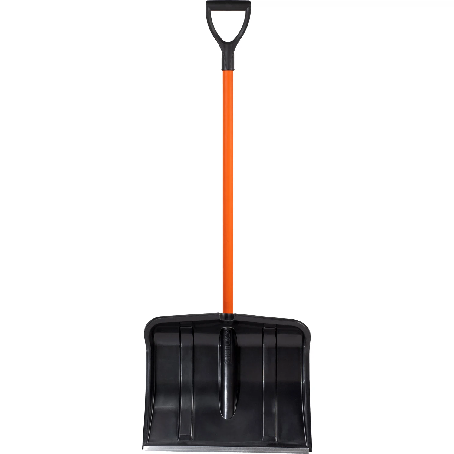 Изображение товара Лопата снеговая Богатырь пластик с алюминиевым черенком и V-ручкой 50 см