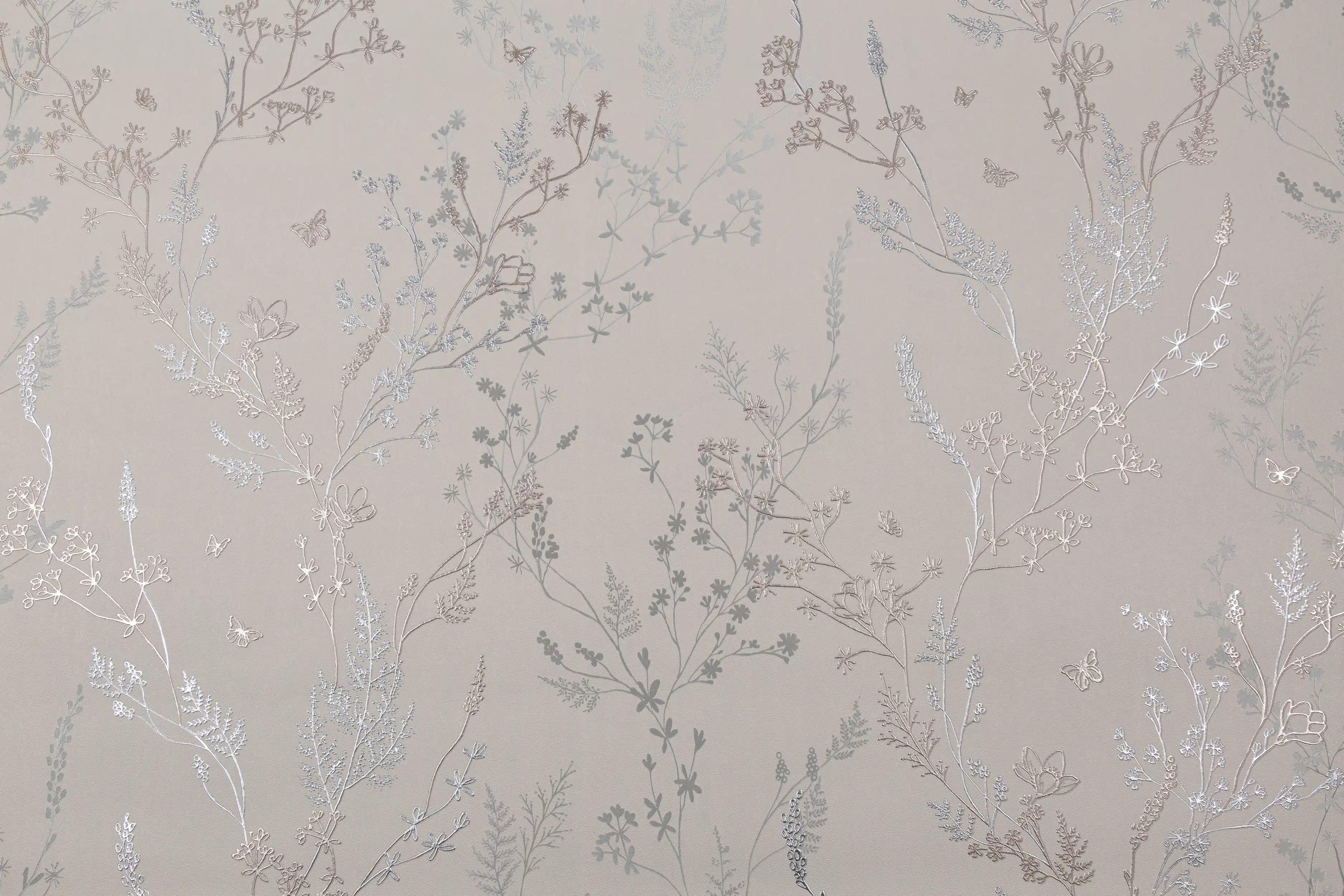 Изображение товара Обои флизелиновые PALITRA home Summer Time бежевые мотив 10,05х1,06м HC72414-20