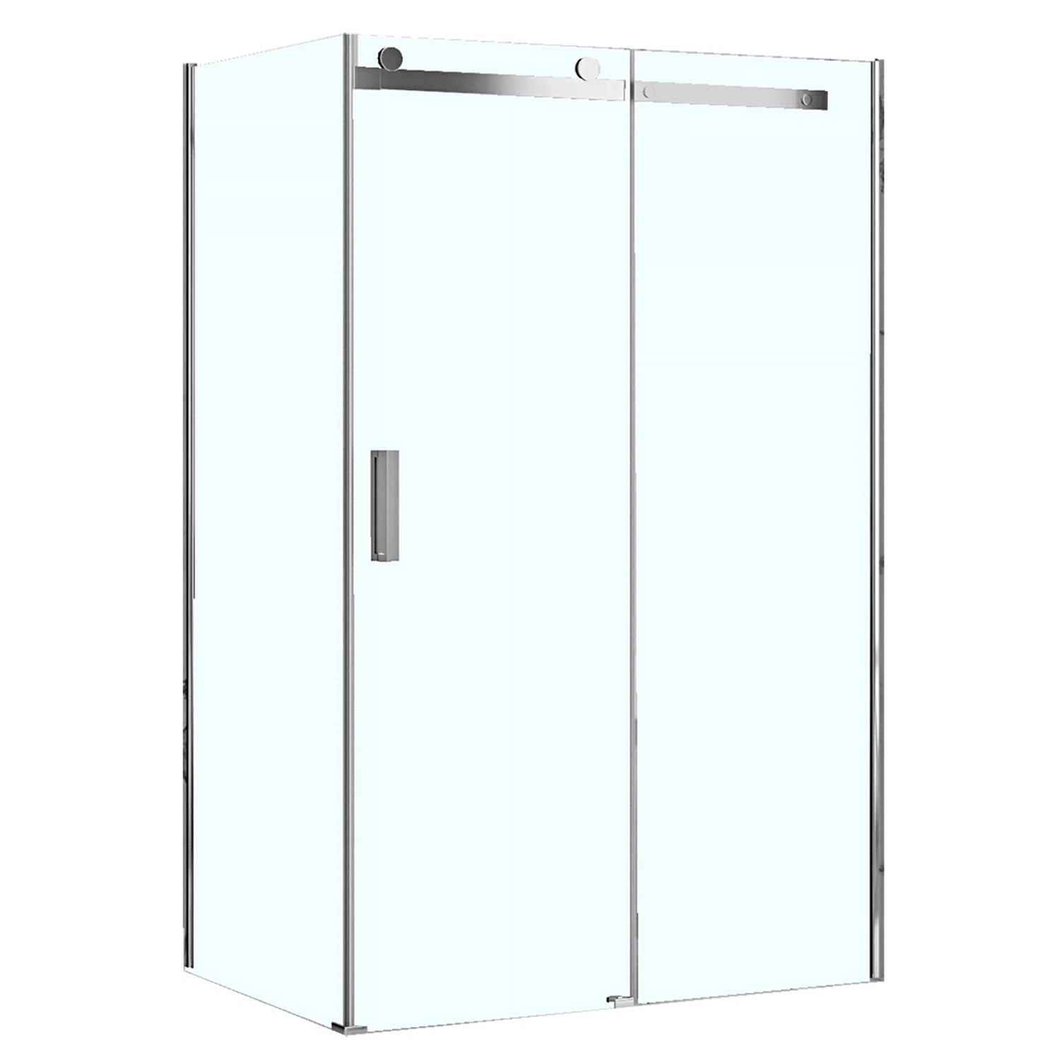 Изображение товара Душевое ограждение Loranto NEO 90x120x190cm с Easy clean профиль серебро без поддона