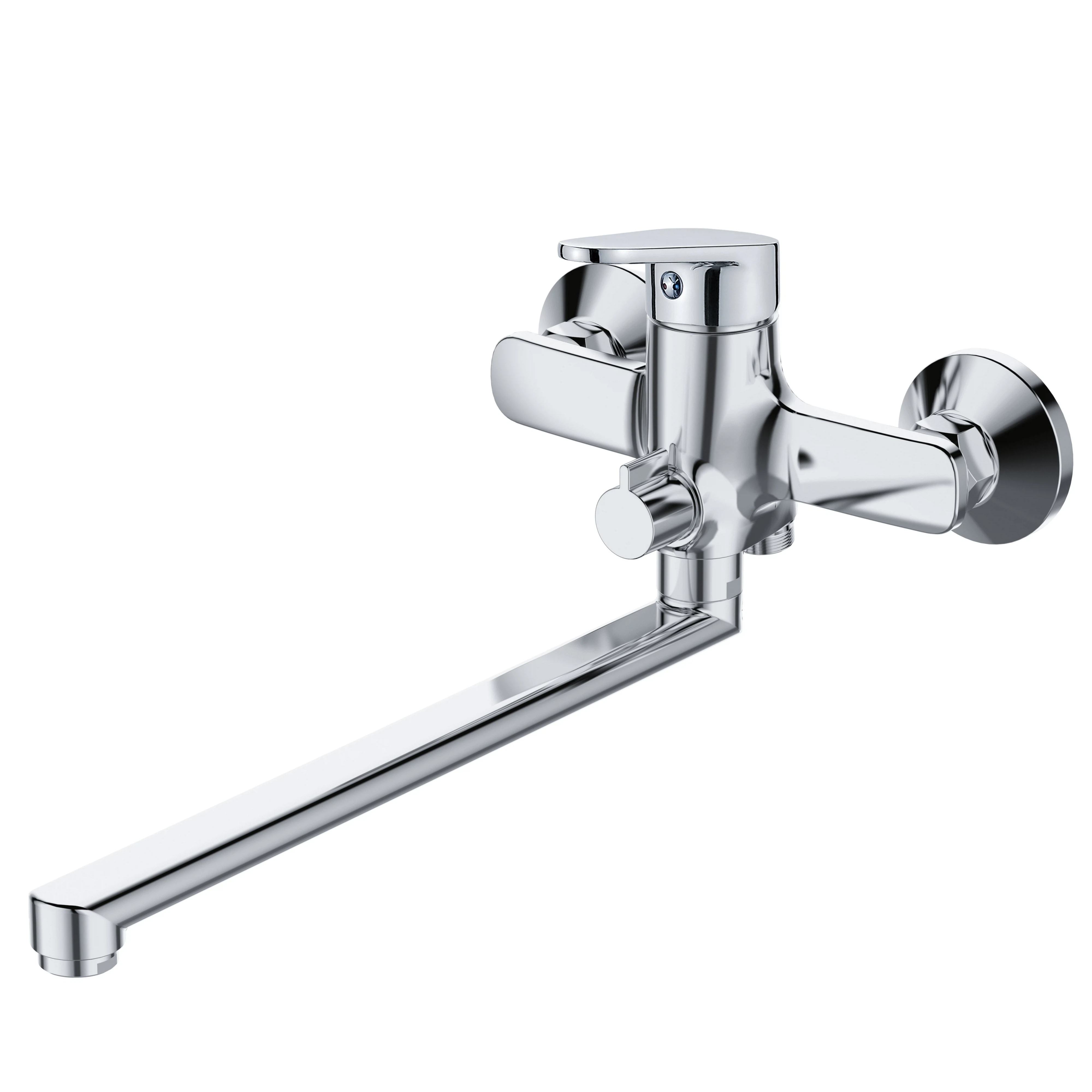 Изображение товара Рычажный смеситель с душевым набором для ванны ESKO CAIRO, длинный излив, CI 31