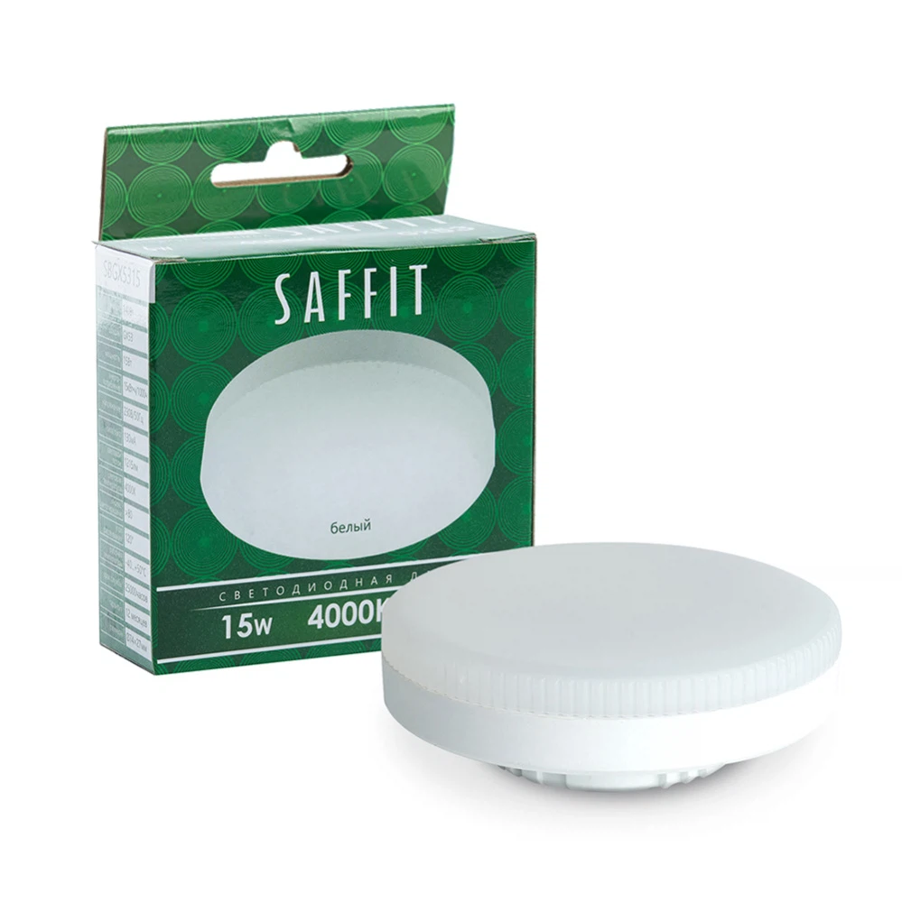 Изображение товара Лампа светодиодная SAFFIT SBGX5315 GX53 15W 230V 4000K