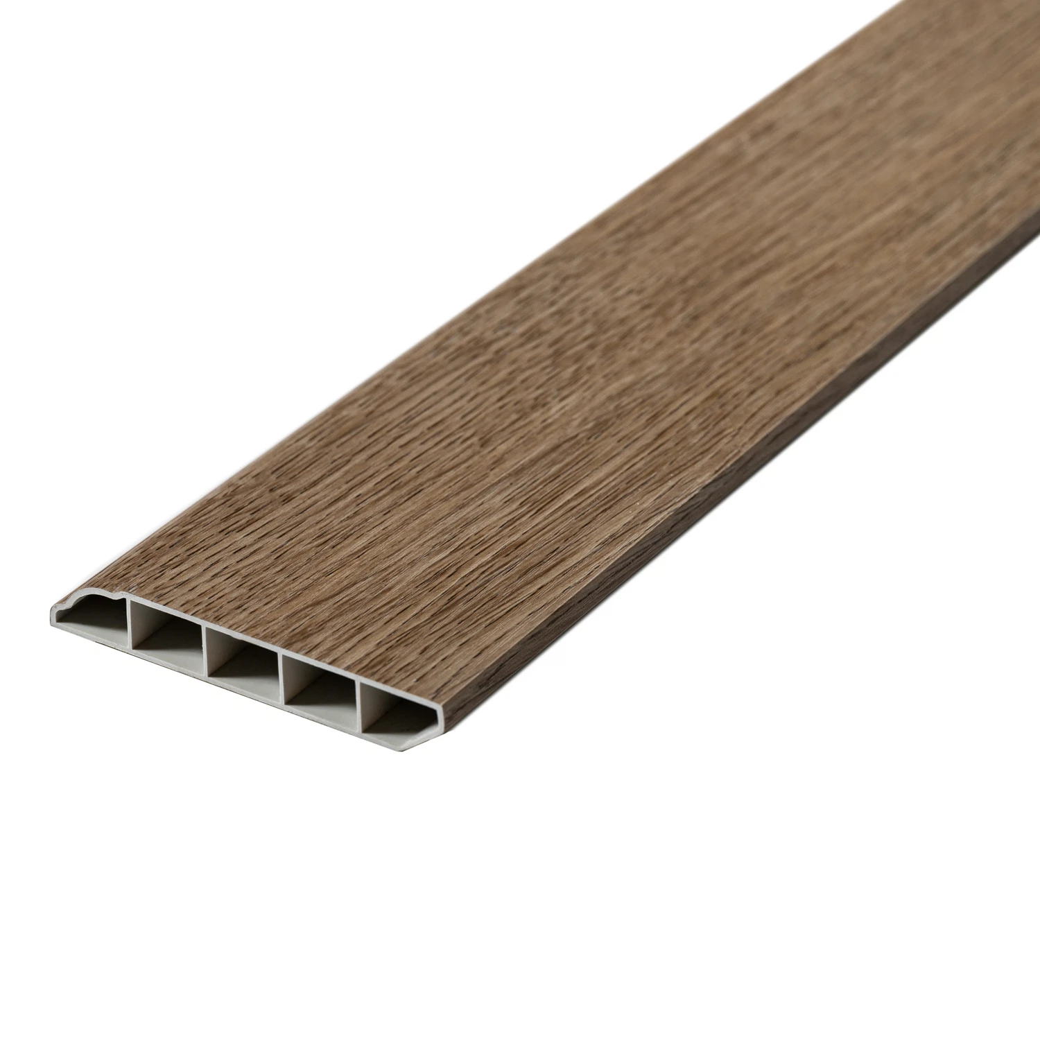 Изображение товара Плинтус GoodWay Skirting 80 Коричневый ПВХ 80×2400 мм