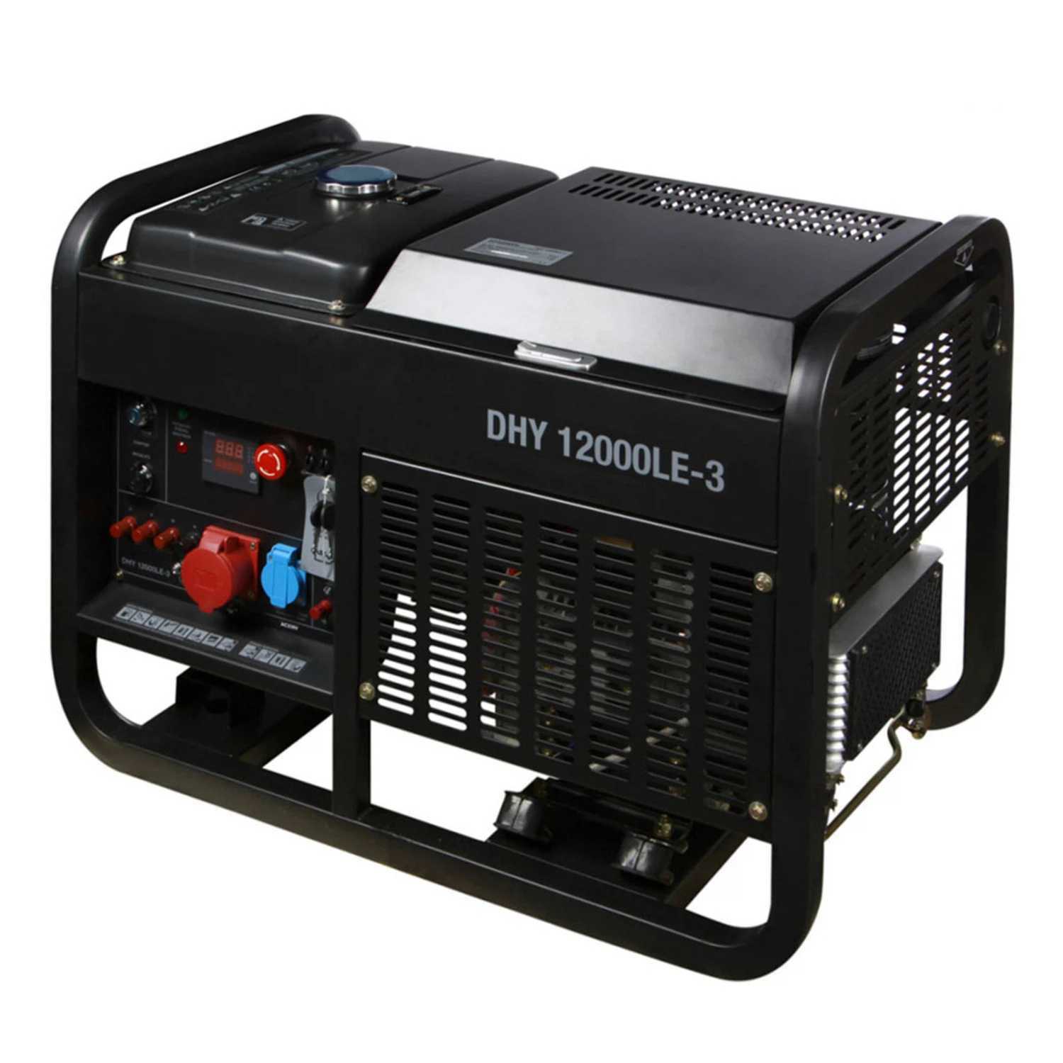 Изображение товара Дизельный генератор Hyundai DHY 12000LE-3 11000 Вт стационарный с инжектором