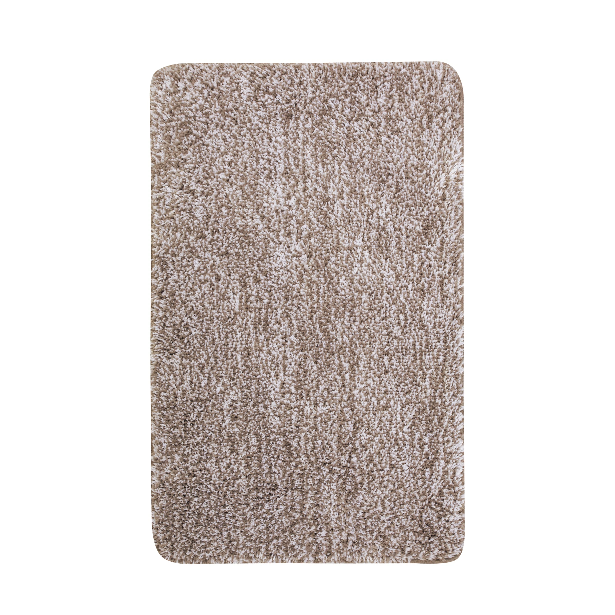 Изображение товара Коврик для ванной комнаты микрофибра 50x80 см STONE серый