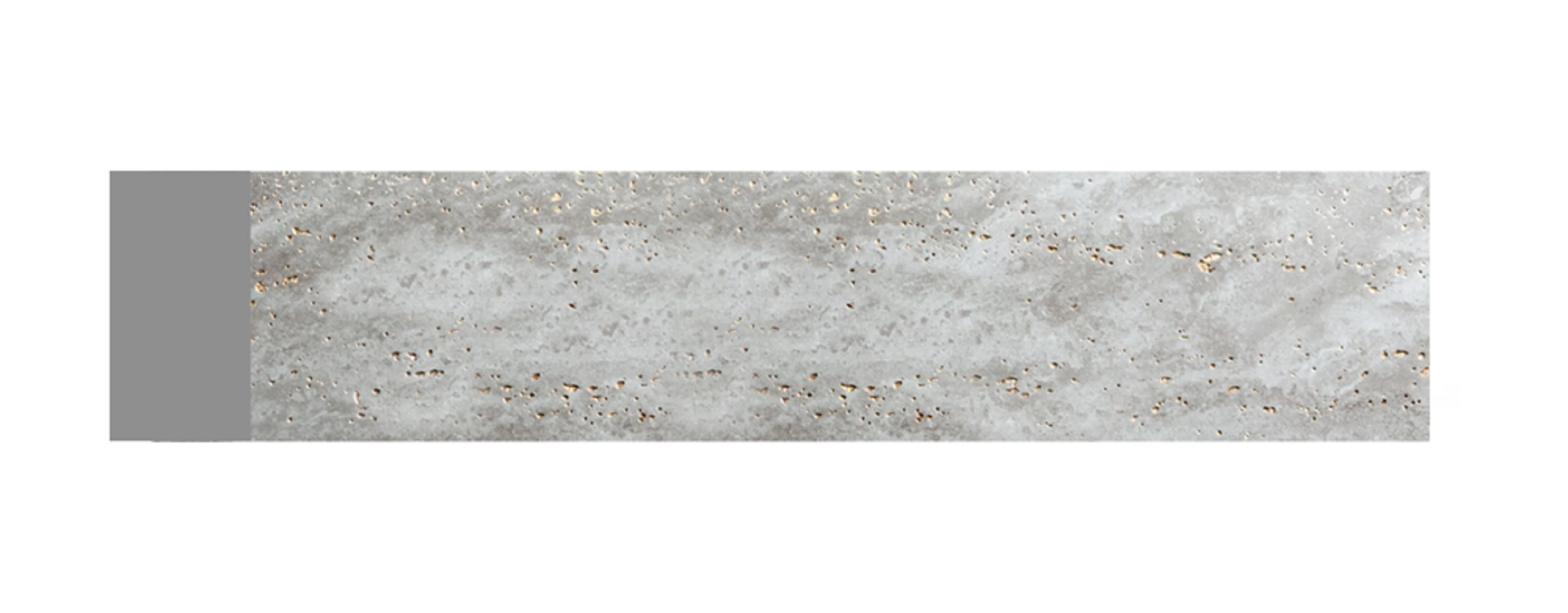 Изображение товара Рейка на стену 20х30х2900 серый декоративный элемент из пенополистирола