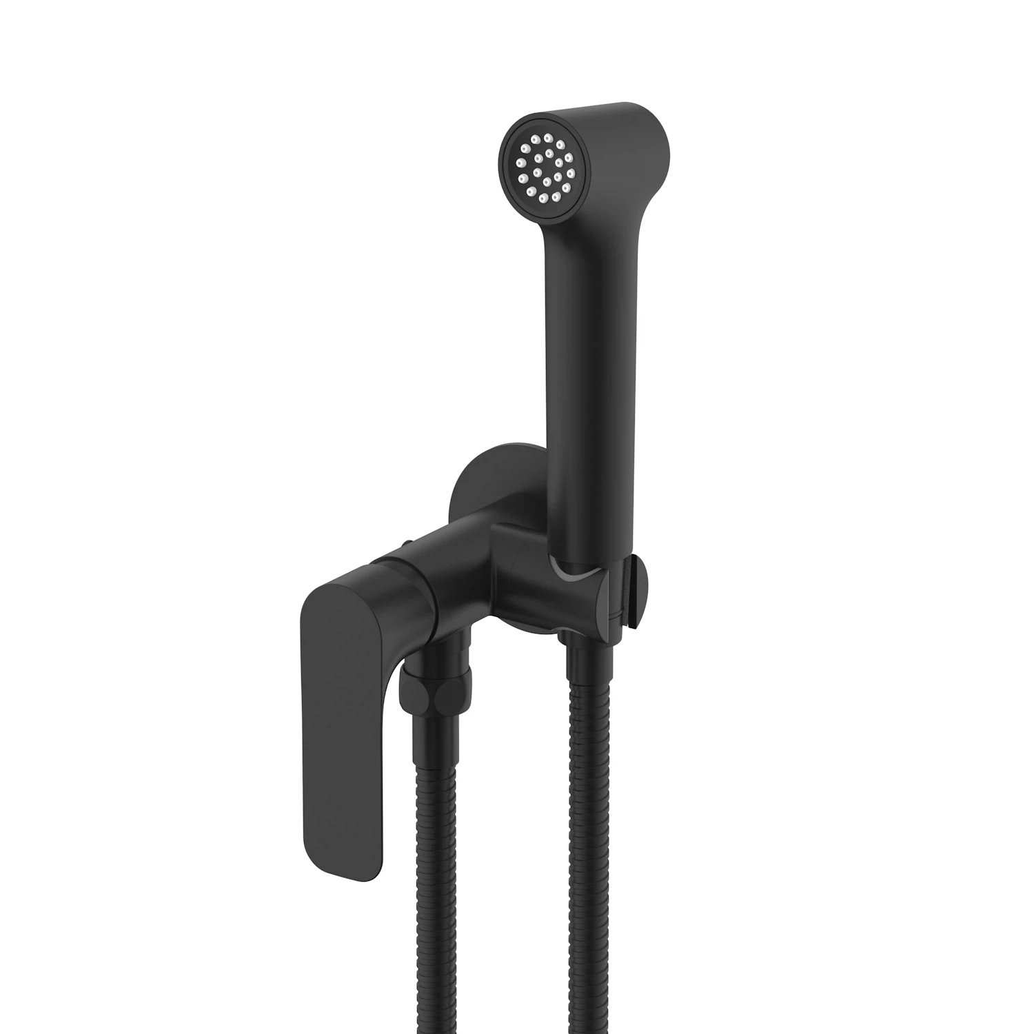 Изображение товара Гигиенический душ со смесителем Raglo R03.52.06 черный латунь керамический картридж 1.2м шланг