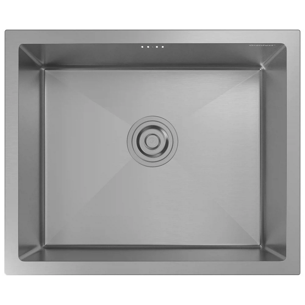 Изображение товара Кухонная мойка GranFest 5344, нержавеющая сталь, нержавеющая сталь