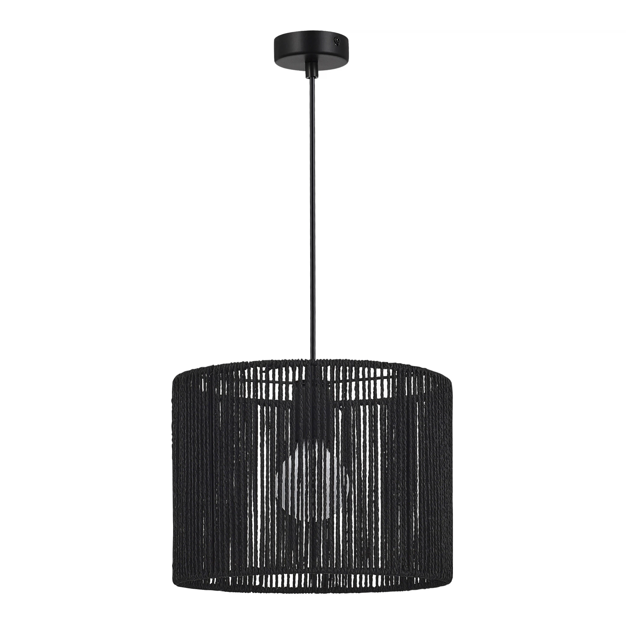 Изображение товара Светильник подвесной ETTAN E27 1х40W черного цвета