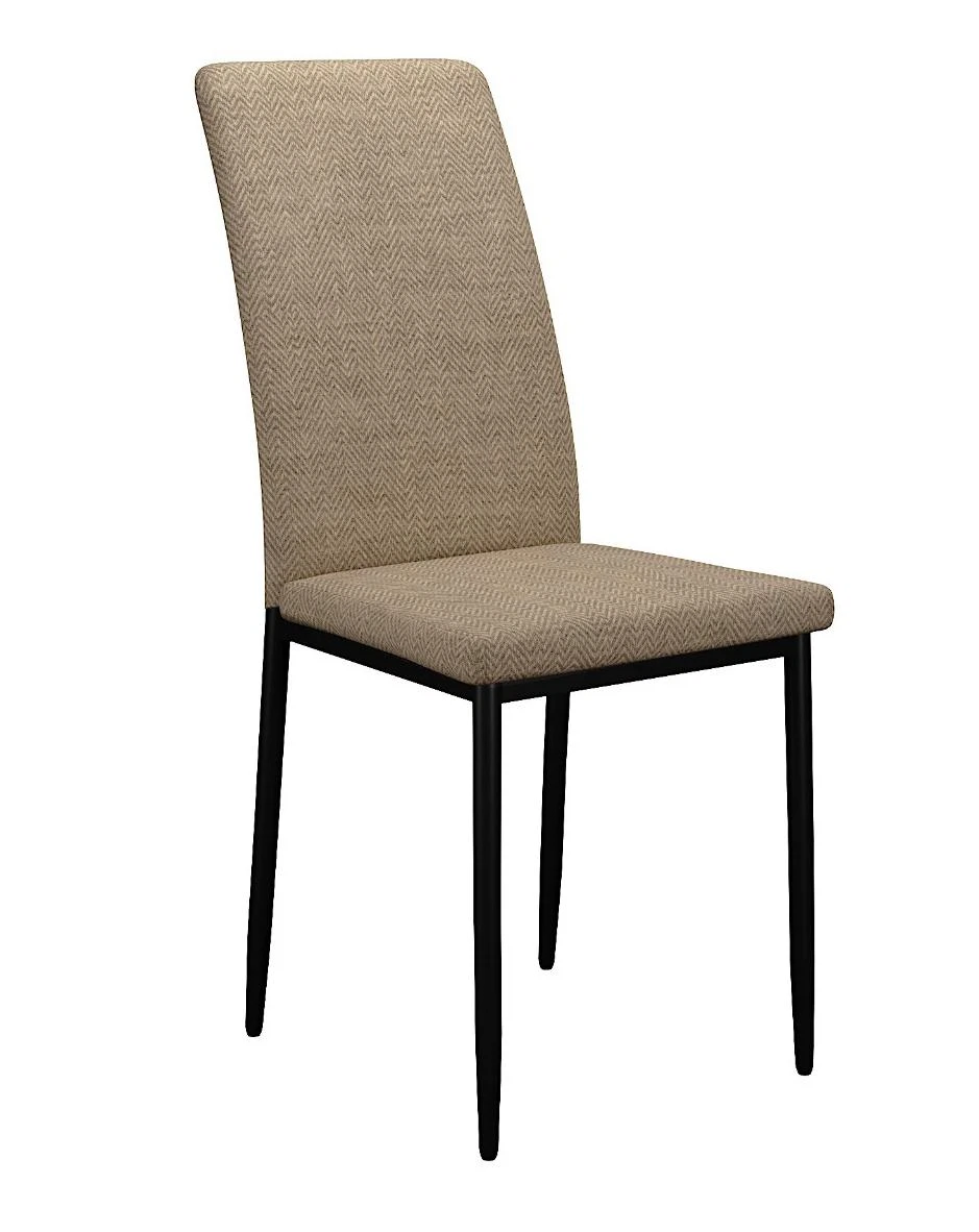 Изображение товара Стул DikLine 272 SB4 бежевый с металлическим каркасом и микровелюрной обивкой