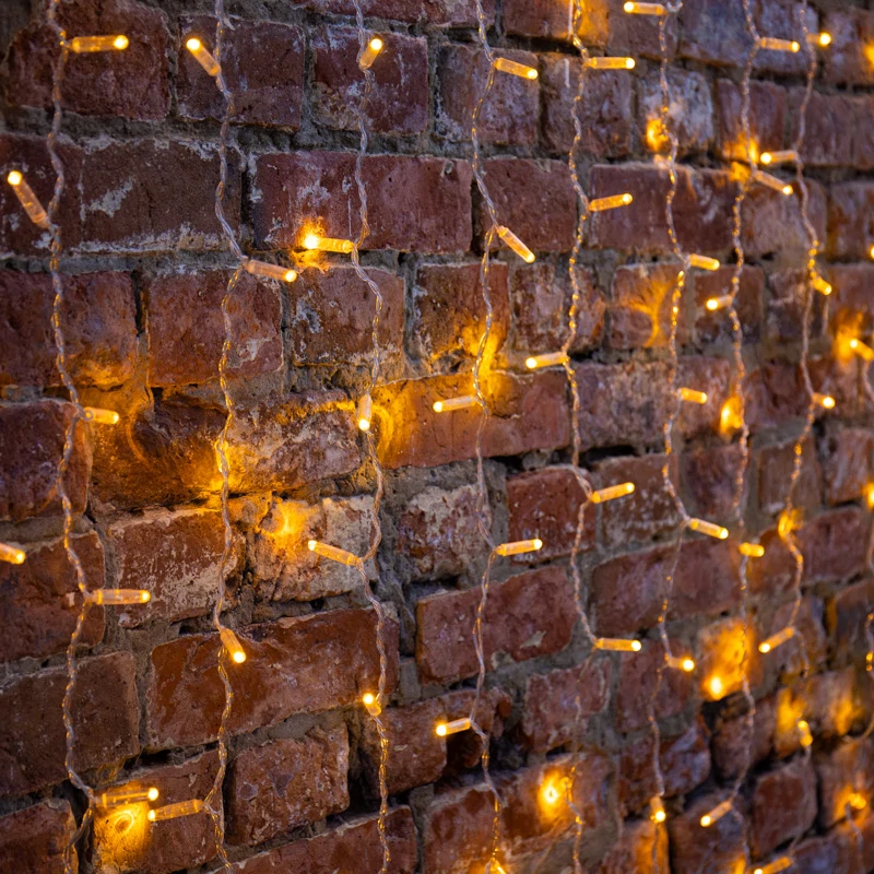 Изображение товара Гирлянда светодиодная Занавес 2х1,5м 192 LED желтый IP65 NEON-NIGHT