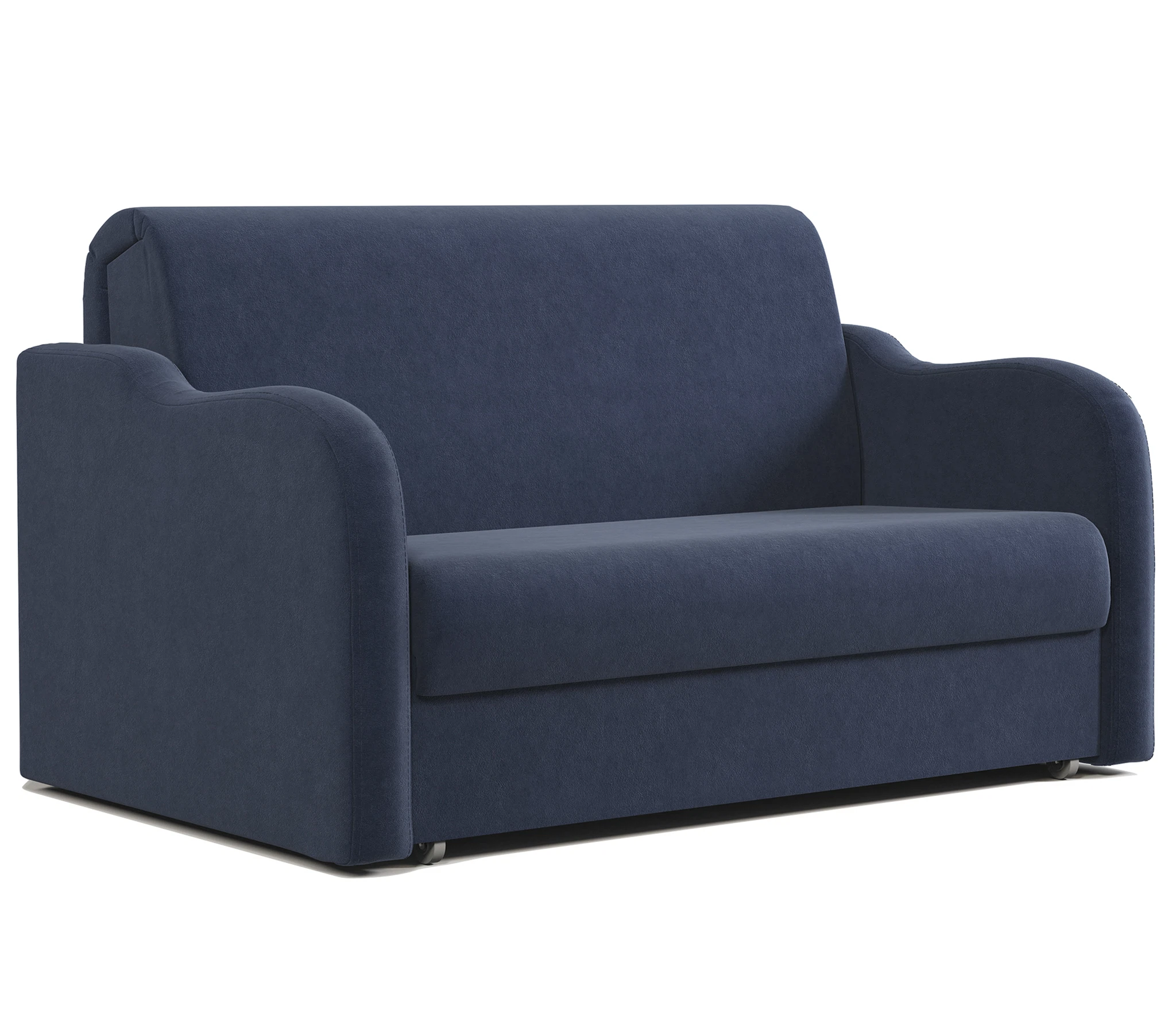 Изображение товара Диван-кровать Коломбо 100 велюр Ультра миднайт