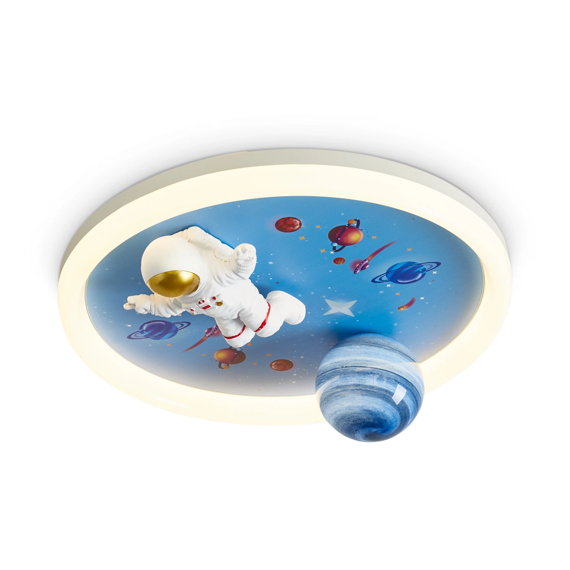 Изображение товара Потолочный светильник Freya Cosmic FR5457CL-L36BL Голубой LED/3000K/41Вт.