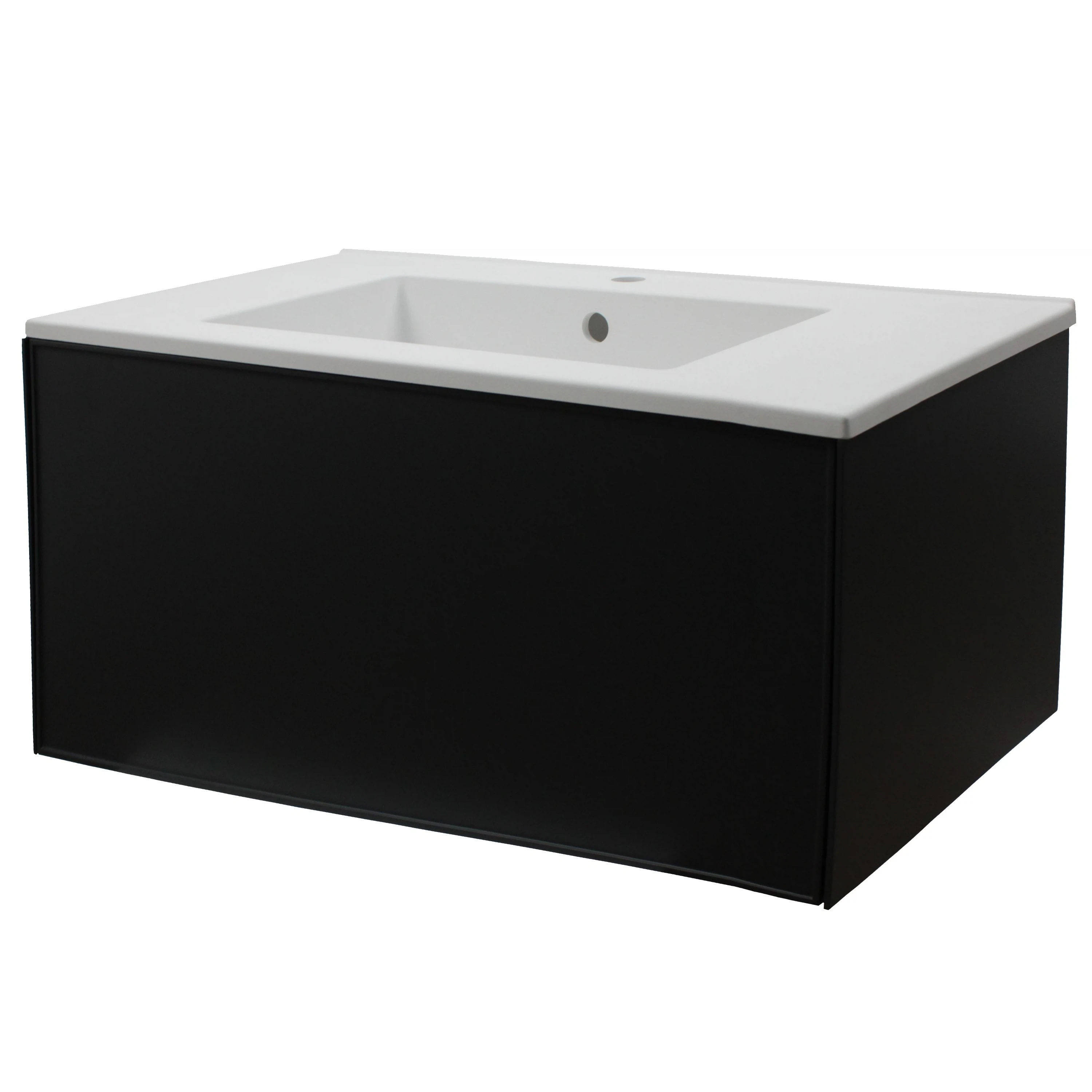 Изображение товара Подвесная тумба для раковины Uperwood Parma Premium 85х47х35 см черная