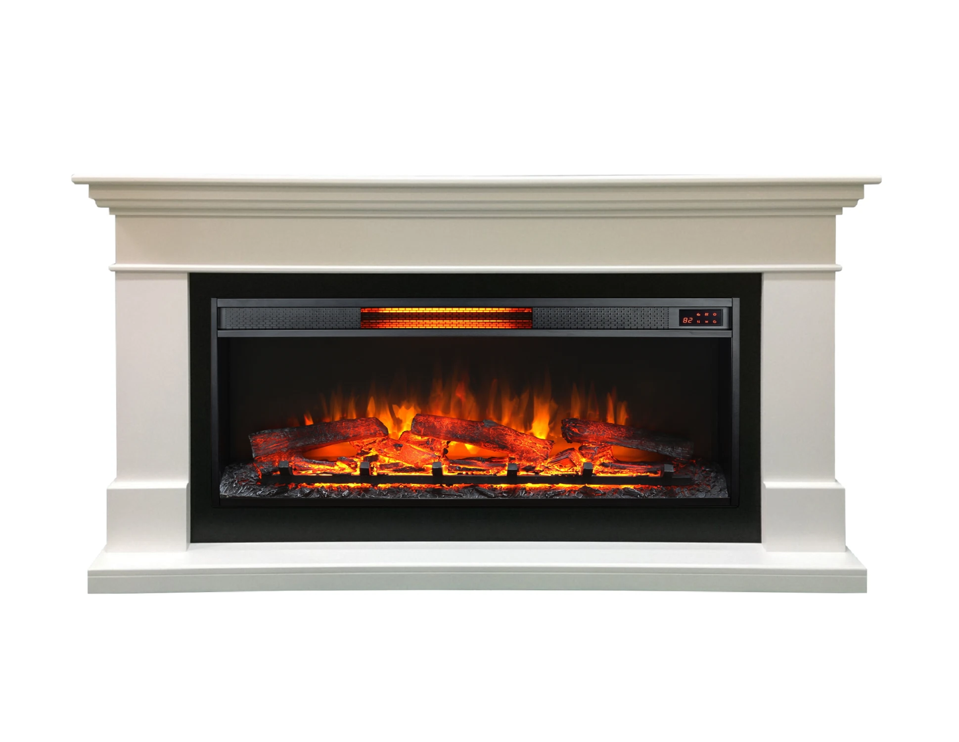 Изображение товара Электрокамин Турин Фотон 36 с имитацией пламени и обогревом до 20 м2