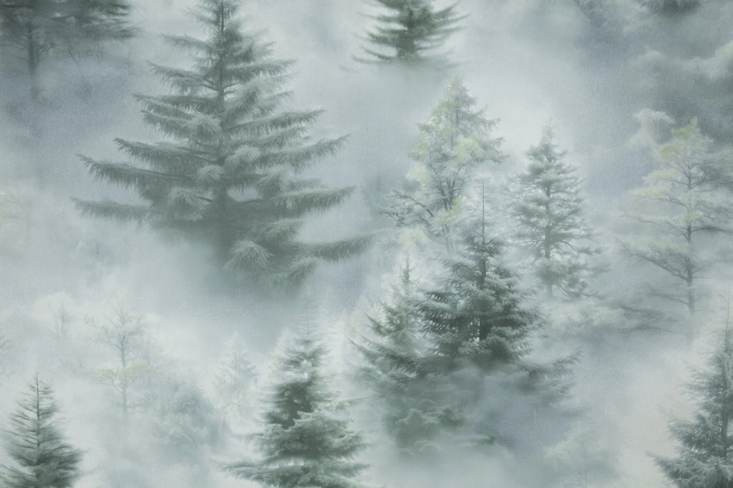 Изображение товара Обои флизелиновые Ultrachrome 3 зеленые мотив 10,05х1,06м