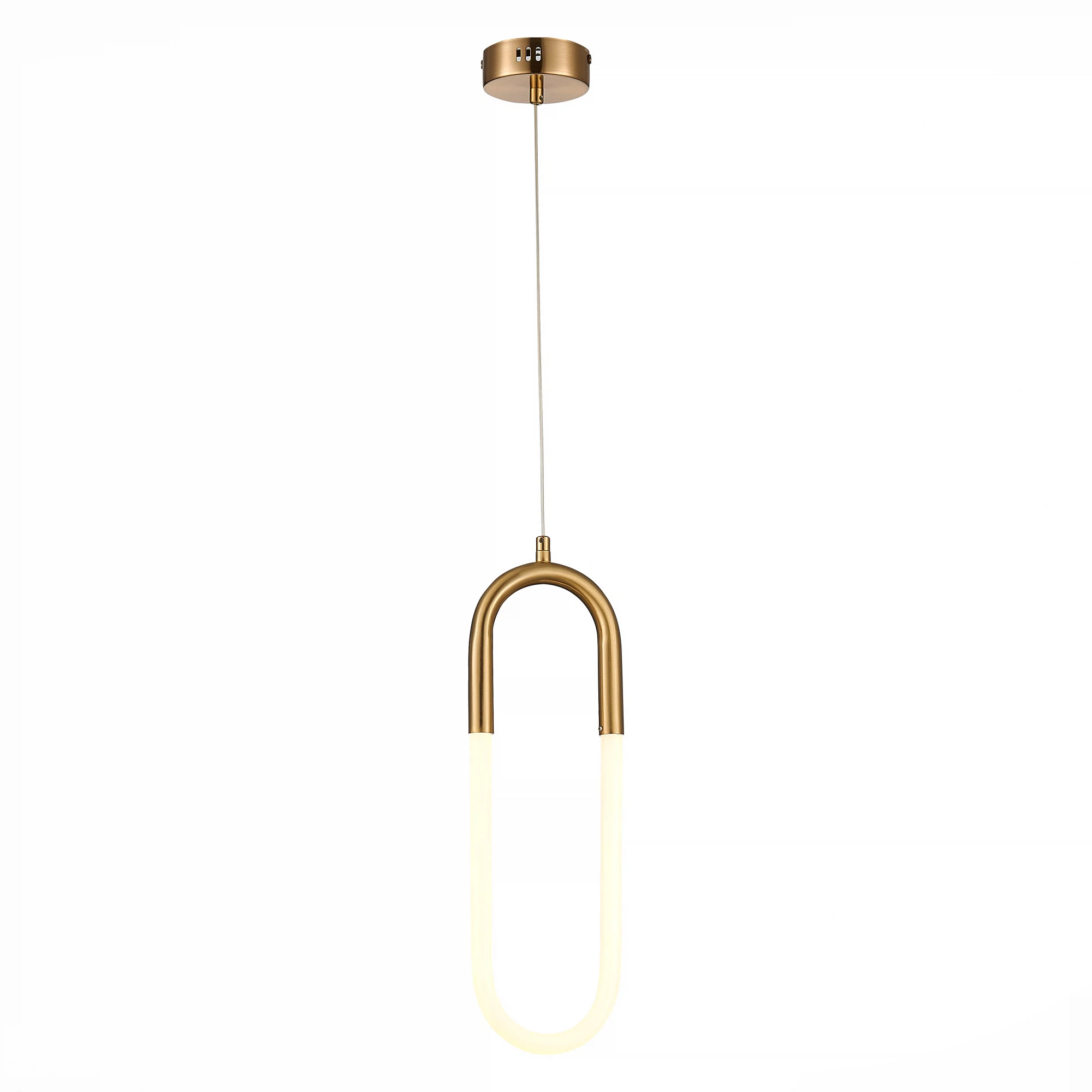 Изображение товара Подвесной светильник ST-Luce Латунь/Латунь 14W 3000K стиль хай-тек