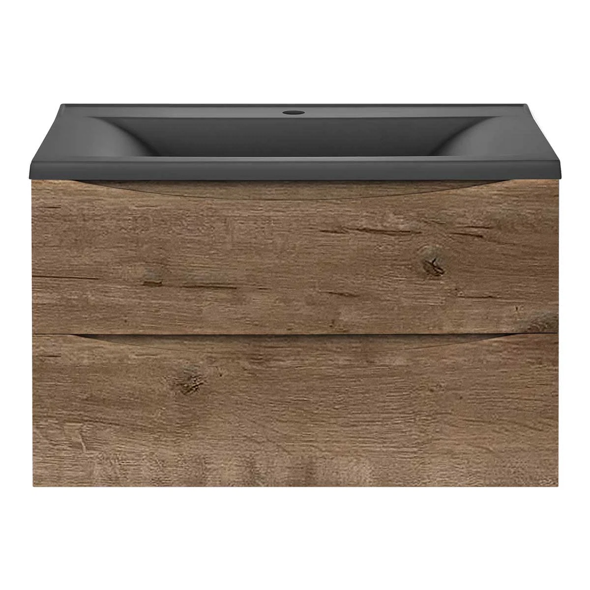 Изображение товара Подвесная тумба под раковину Mia 750 с двумя ящиками V.Oak Vincea