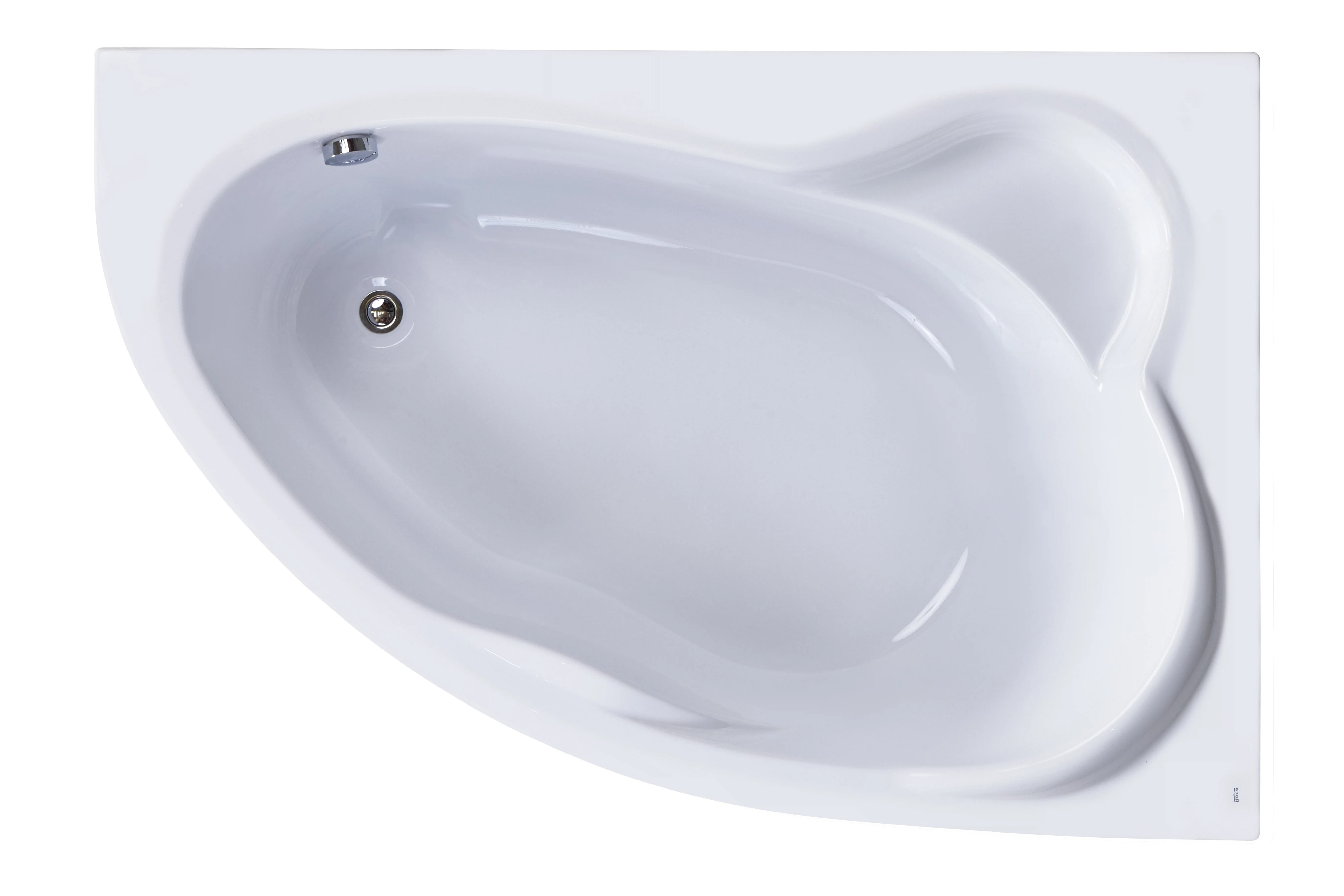 Изображение товара Акриловая ванна Roca Luna 170x115 асимметричная 7.2486.4.100.0