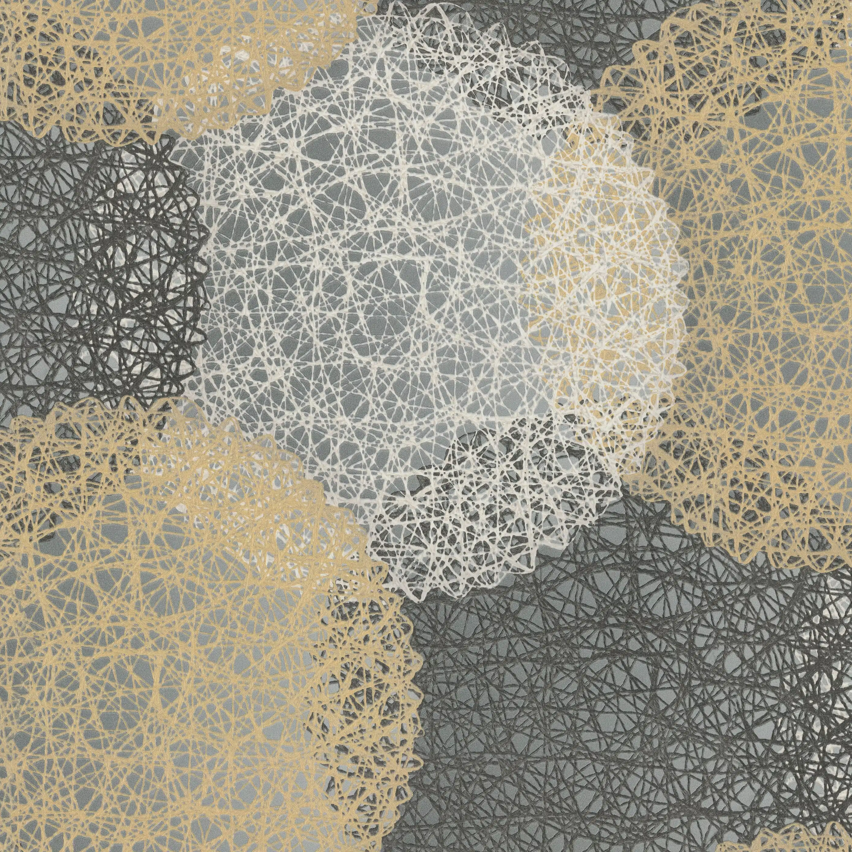 Изображение товара Обои флизелиновые Samui 2 Monte Solaro черные 10,05x1,06м рельефный узор