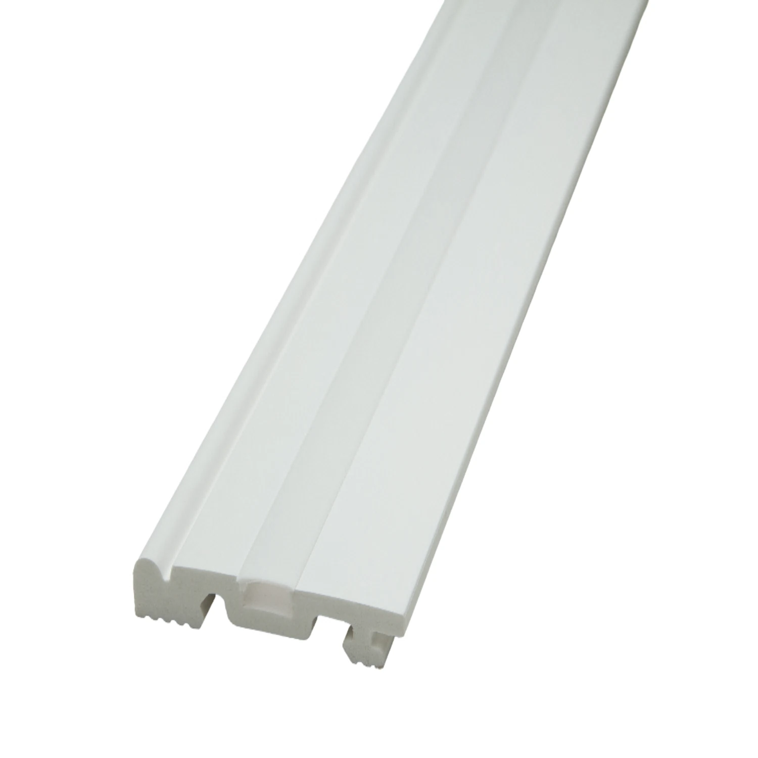 Изображение товара Плинтус СОЛИД 1 UHD 17/80CL 2,0 м Белый c LED рассеивателем