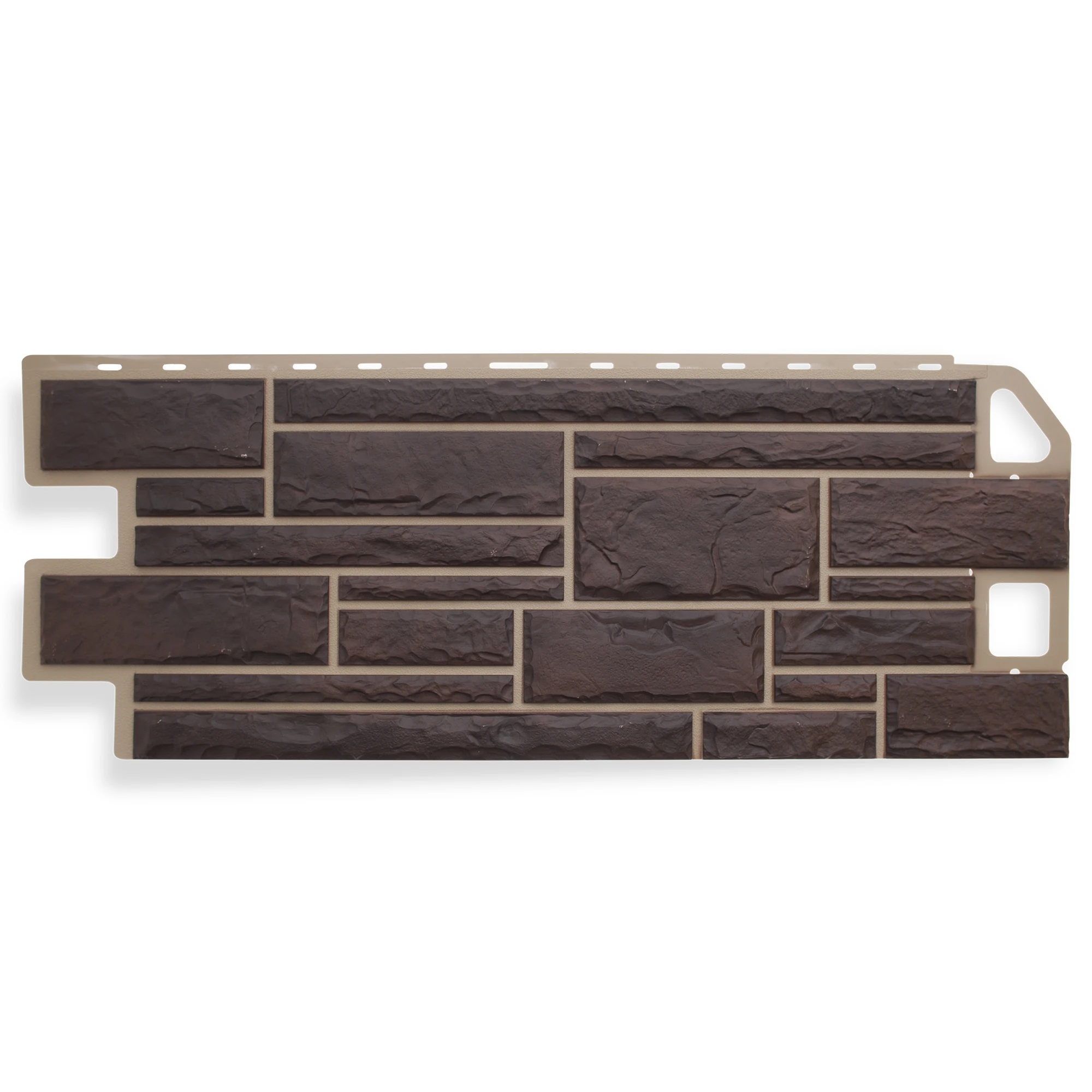 Изображение товара Фасадная панель Камень 1010х450мм Жженый Альта Профиль Виниловые панели под камень