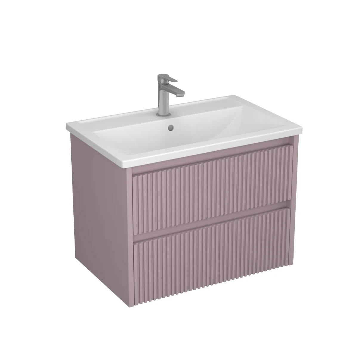 Изображение товара Тумба ALTERNO 70 с 2-мя ящиками с ум. Mario 70, пудровый мат