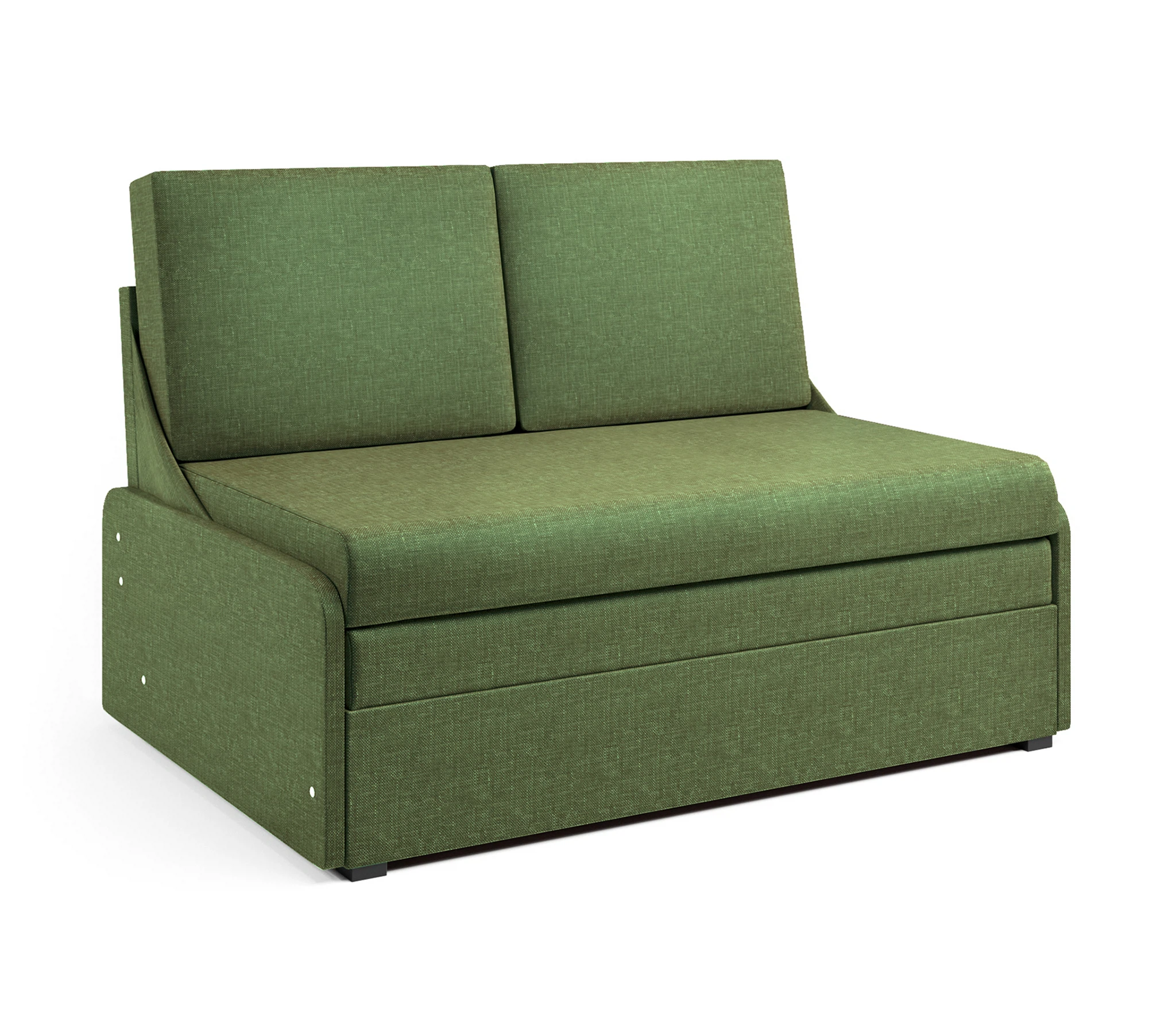 Изображение товара Диван-кровать Уют-2 зеленый с механизмом раскладки