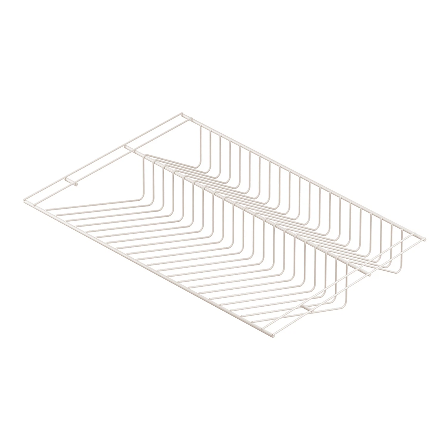 Изображение товара Полка двуxуровневая для обуви Larvij, 603x404мм, магнолия, L9442MG