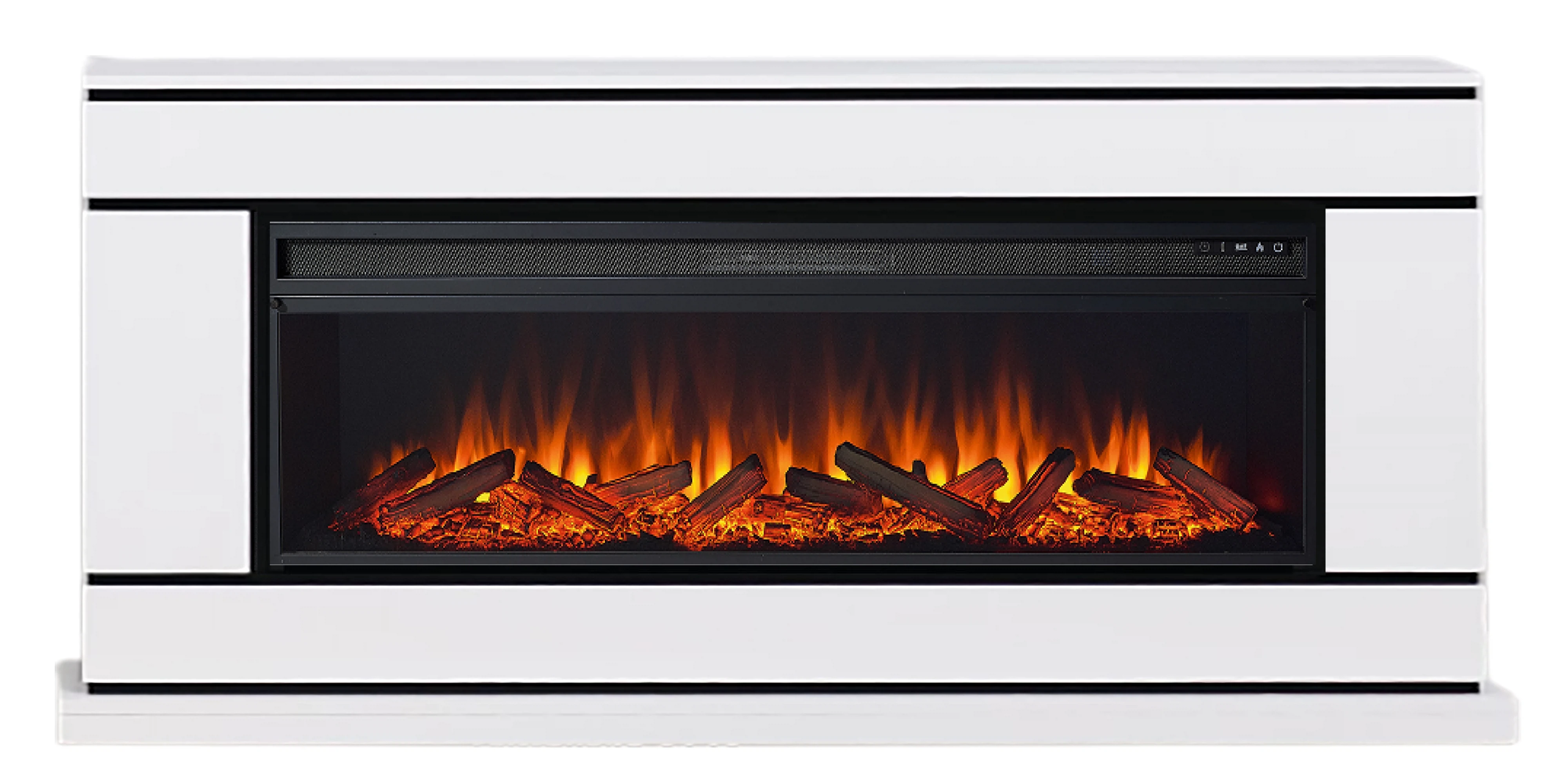 Изображение товара Каминокомплект Bertino с очагом Pulsar 60 белый с черным